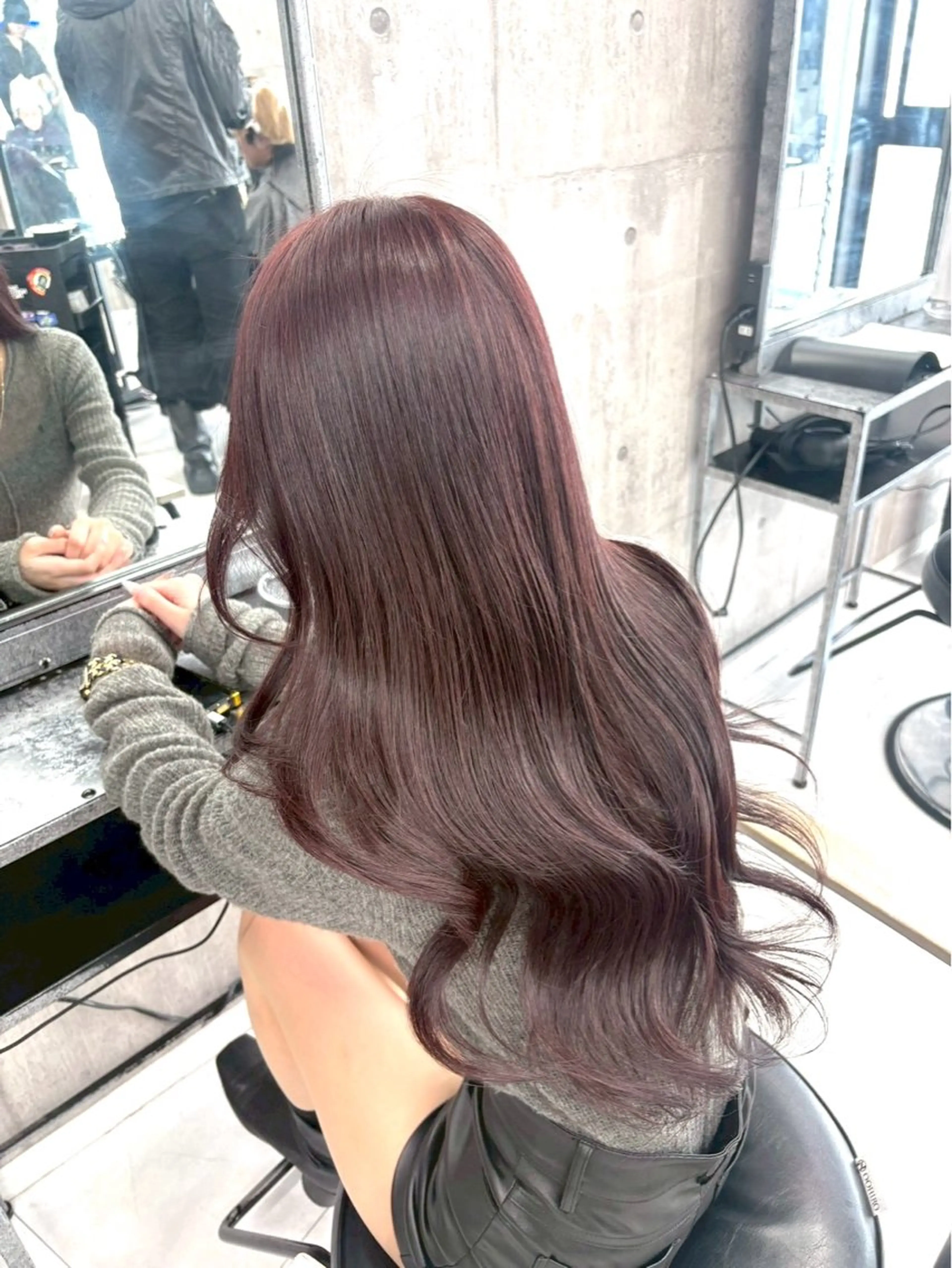 ロング カラー えのもと かののヘアスタイル