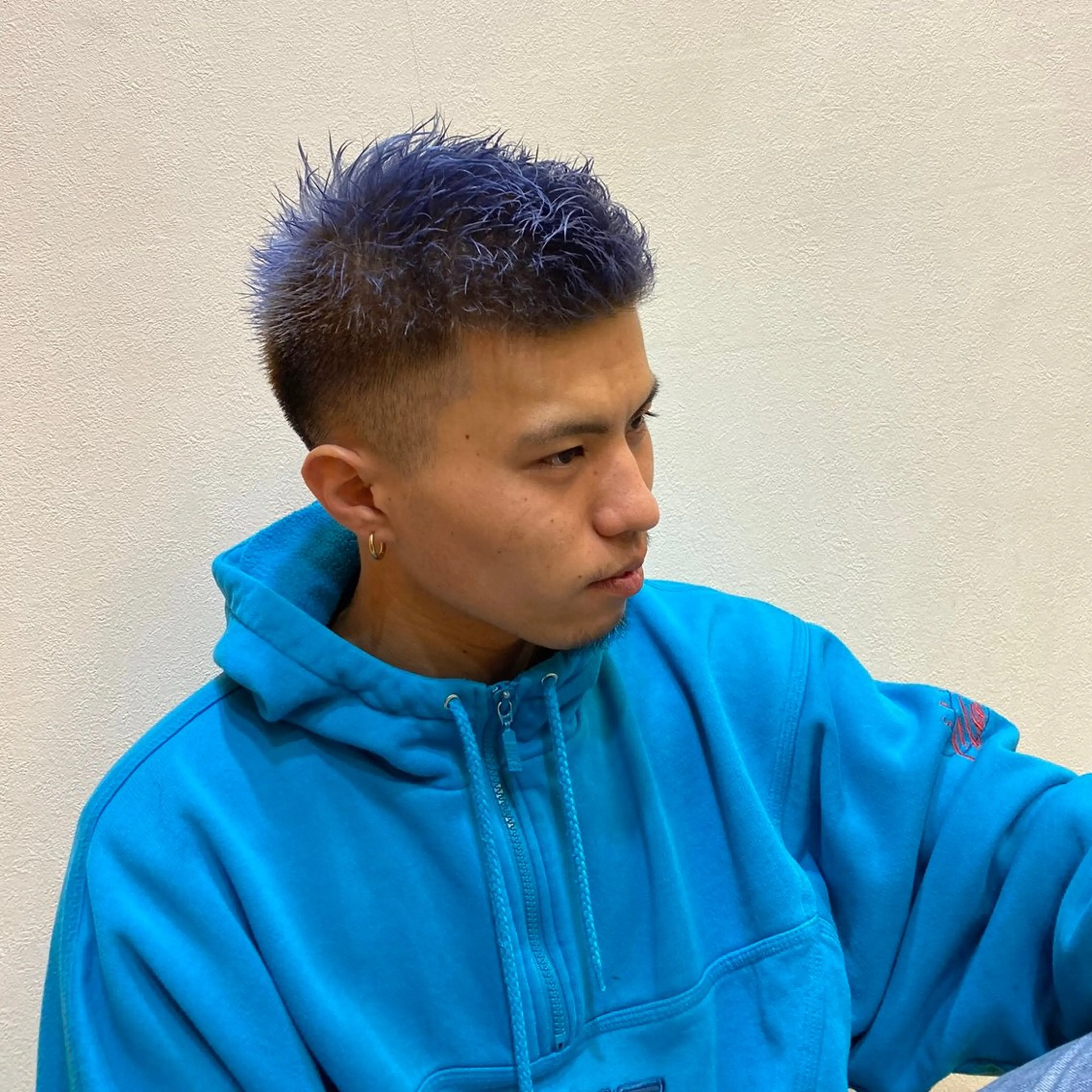 ショート カラー メンズ カット ヘッドスパ パーマ職人 Mizukiのヘアスタイル