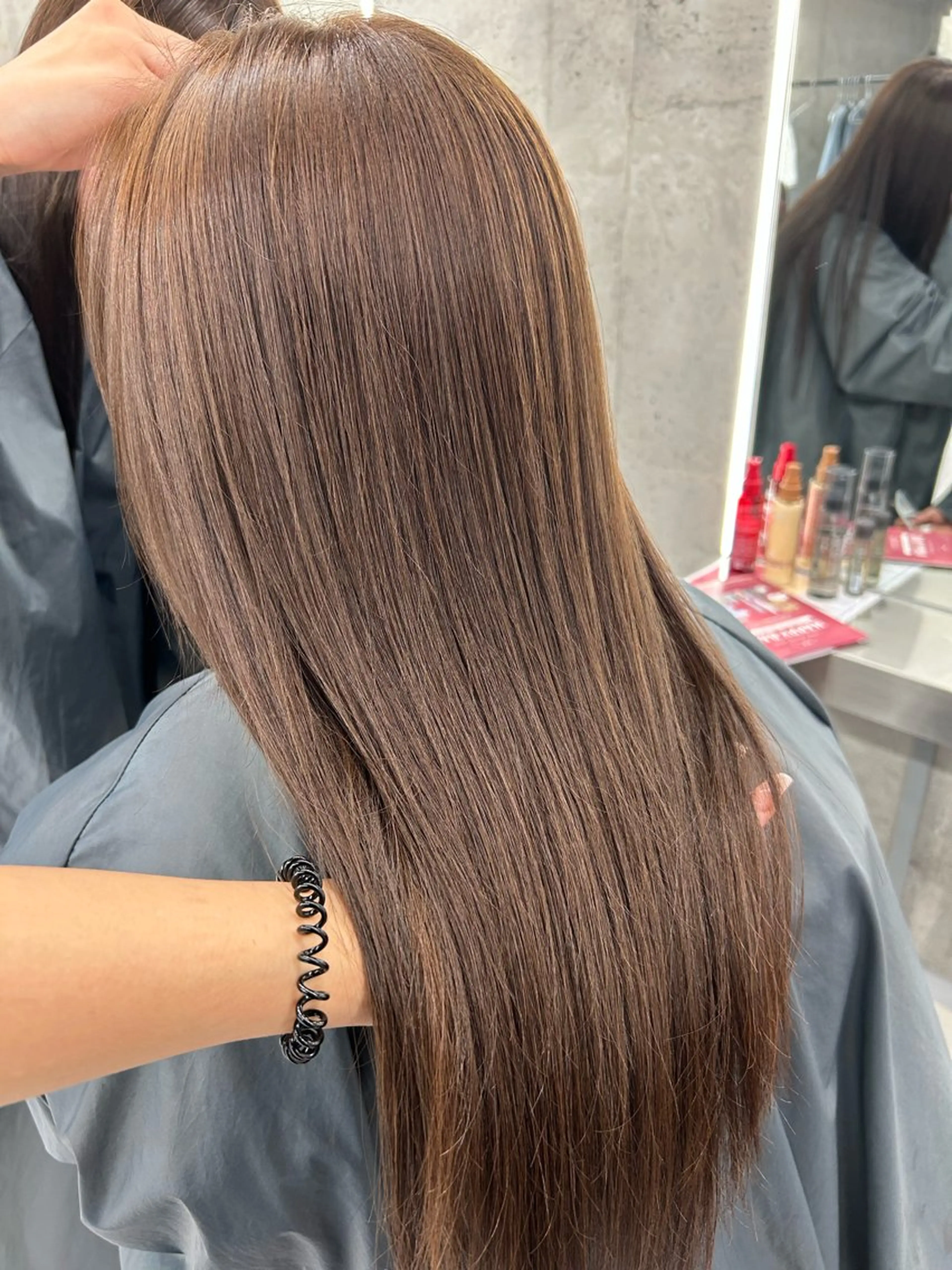 ロング カラー カット ヘアカラー カラー/エクステ 🤍ルナのヘアスタイル