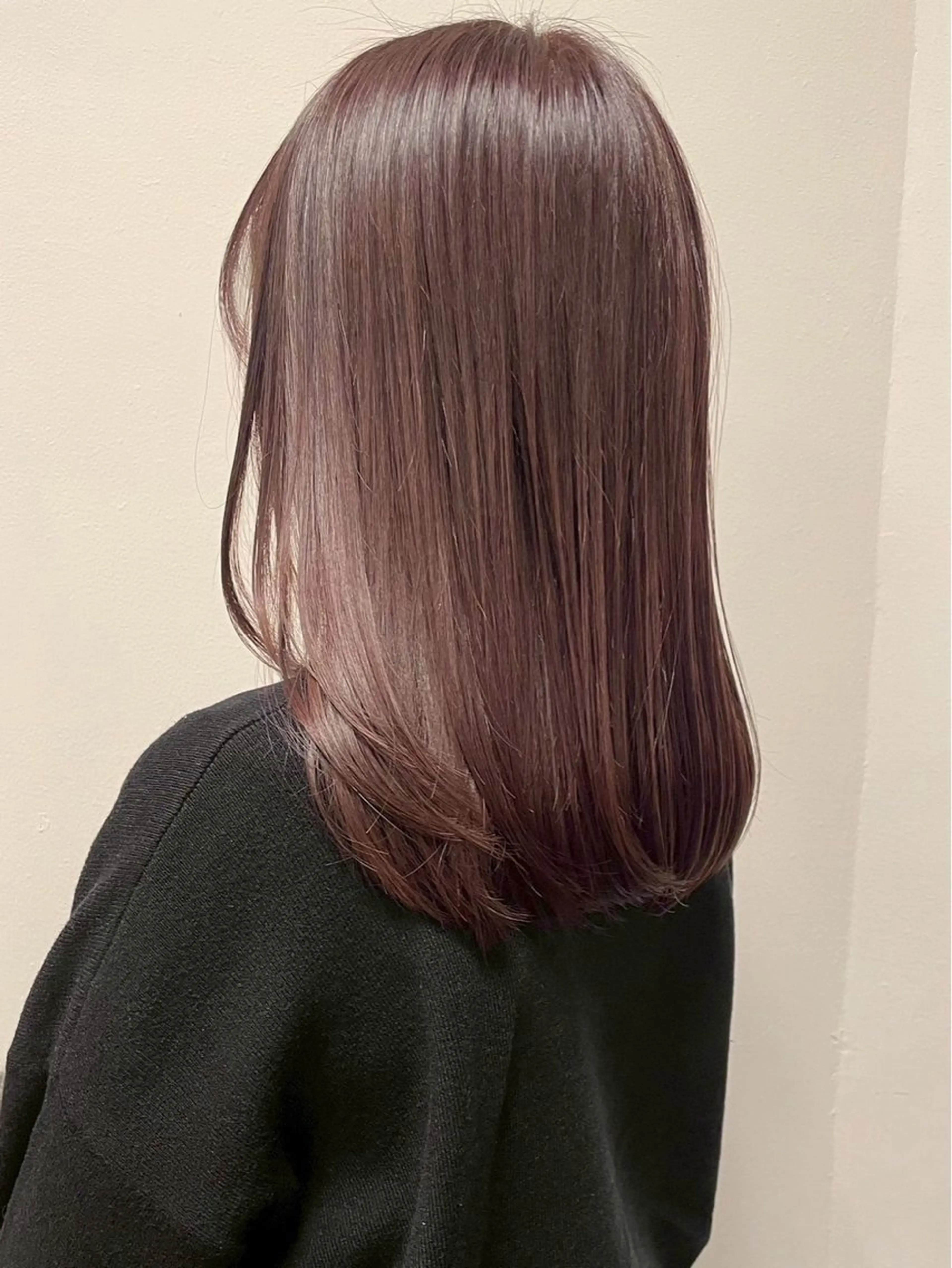 ワンカラー+超音波トリートメント 【白髪染め可】の写真