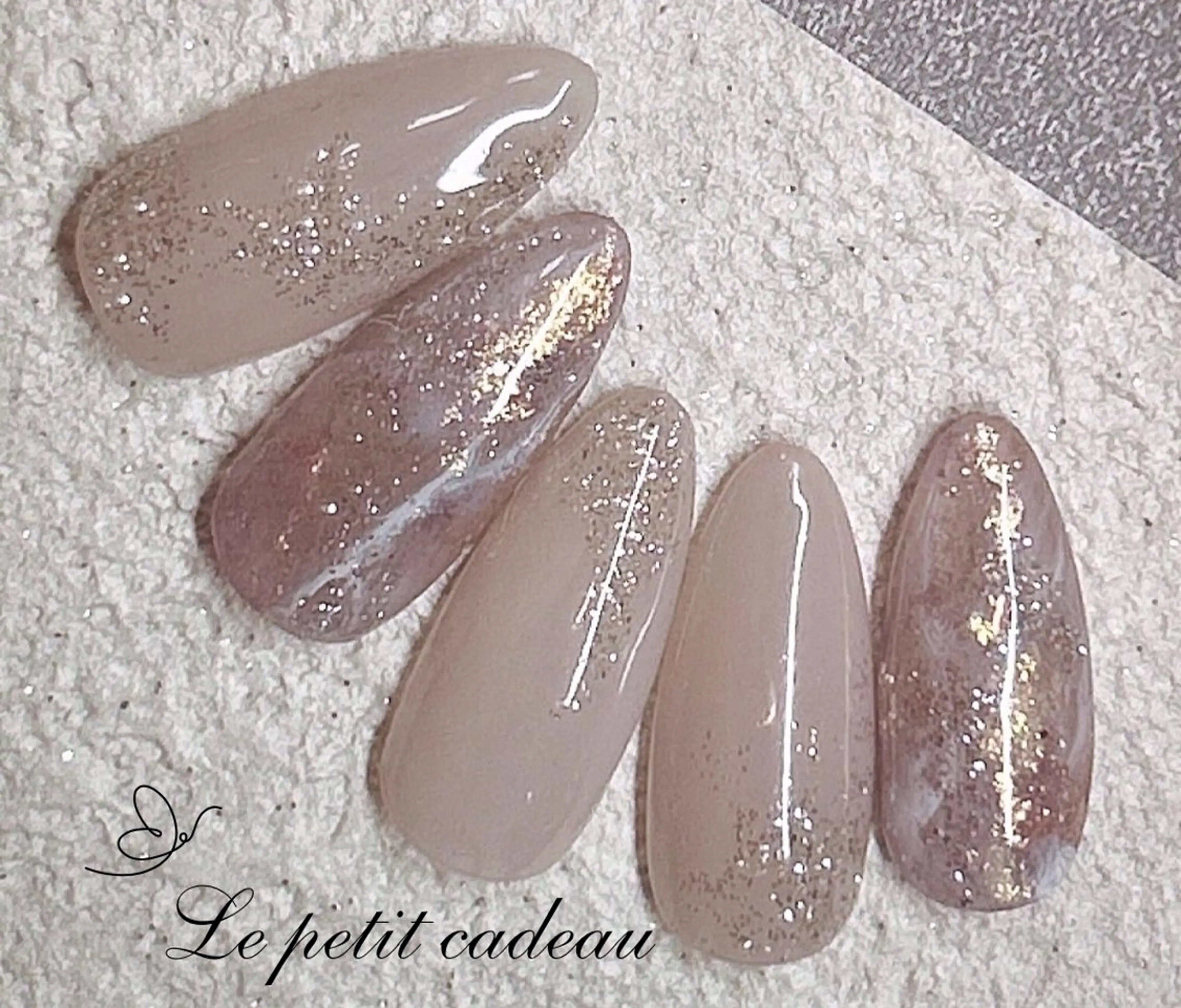 ネイル オフィスネイル ハンドネイル 栗山 カンナのネイルデザイン