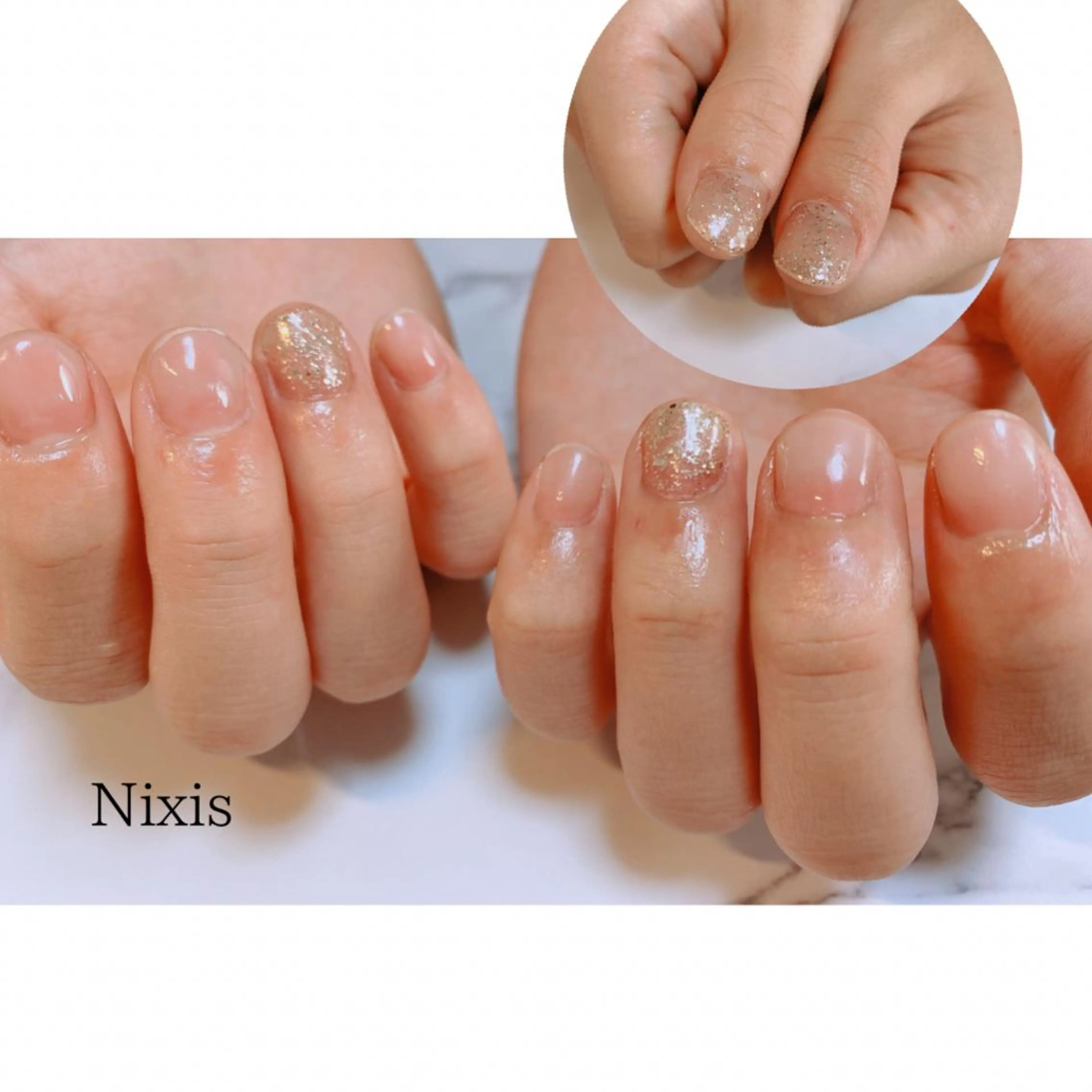 ネイル 大人キレイ 𝑁𝑖𝑥𝑖𝑠のネイルデザイン