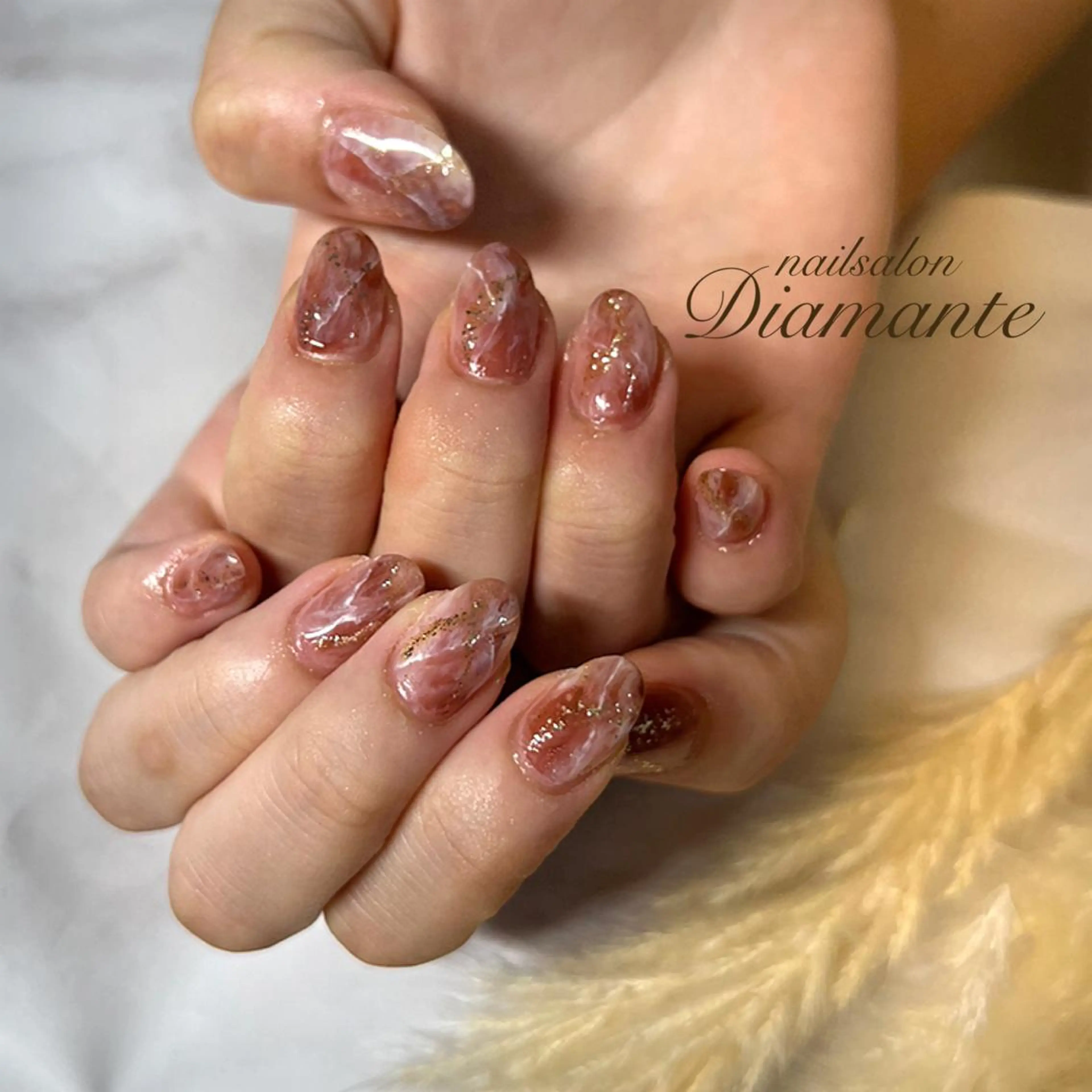 ネイル 大理石ネイル(マーブル) ディアマンテ𓏸𓈒 フェイシャル/ネイルのエステ・リラクイメージ