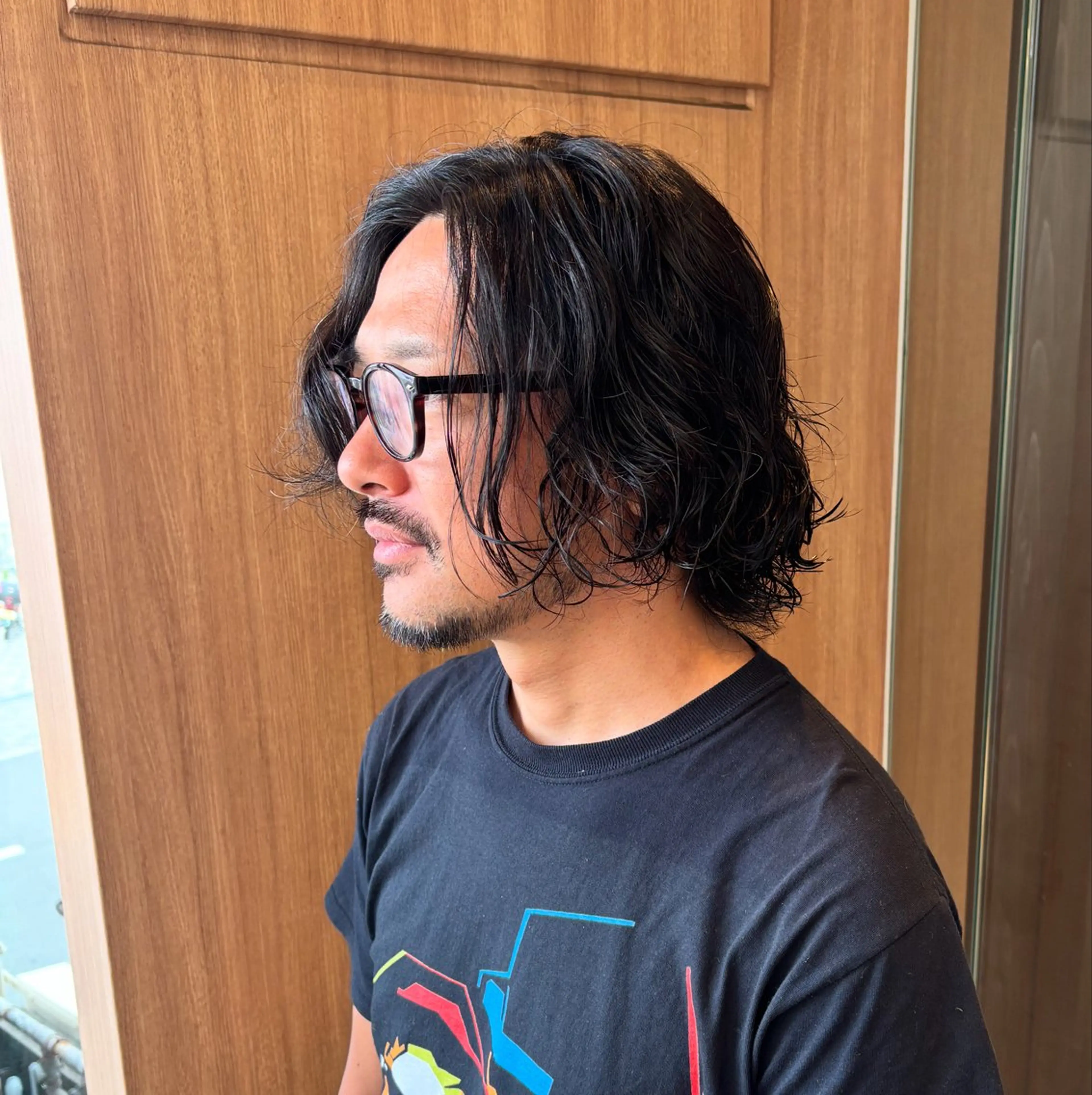 メンズ限定⭐️カット＋パーマ＋眉カットの写真