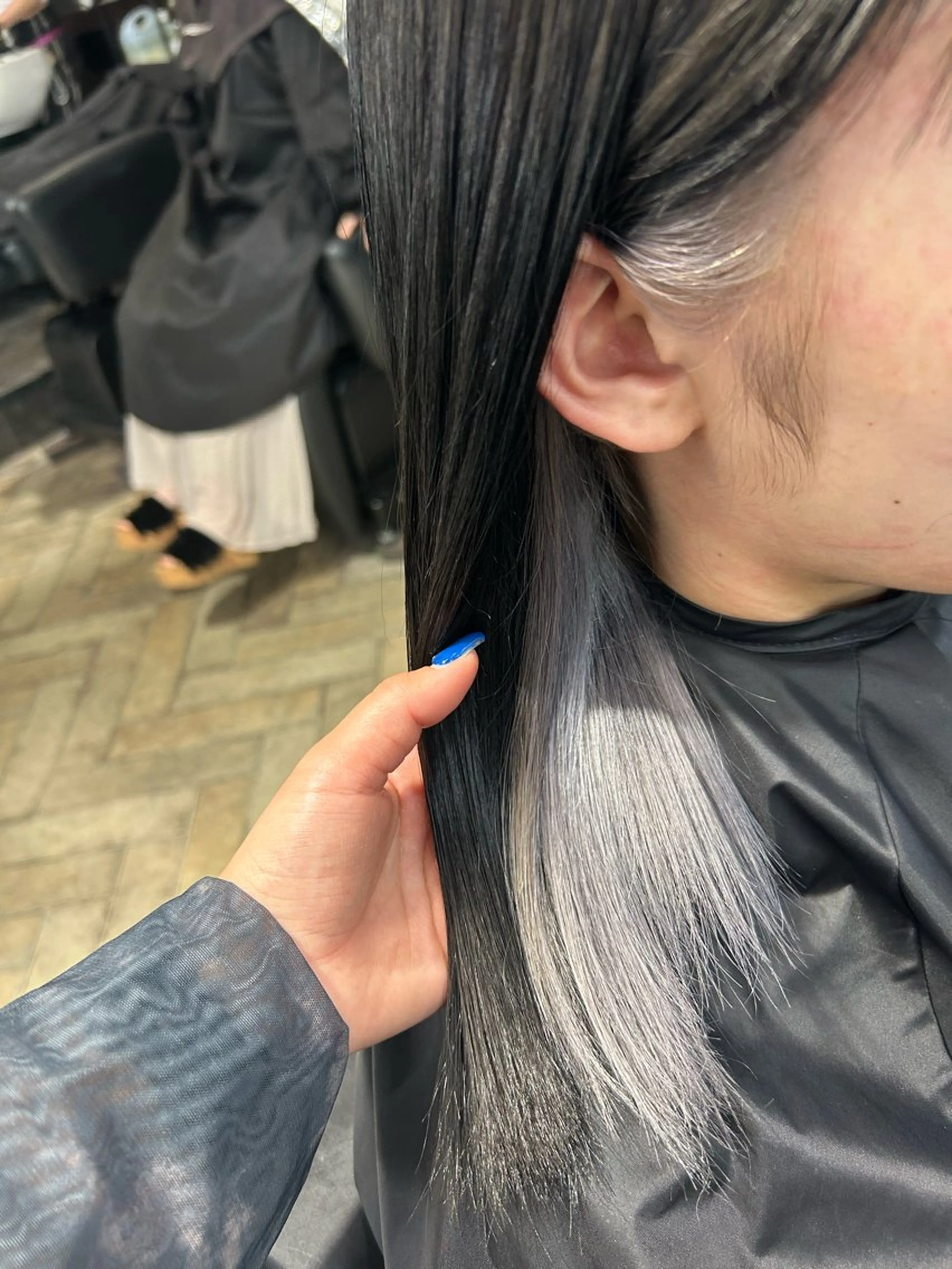 カラー インナーカラー ハイトーン ayane💖のヘアスタイル