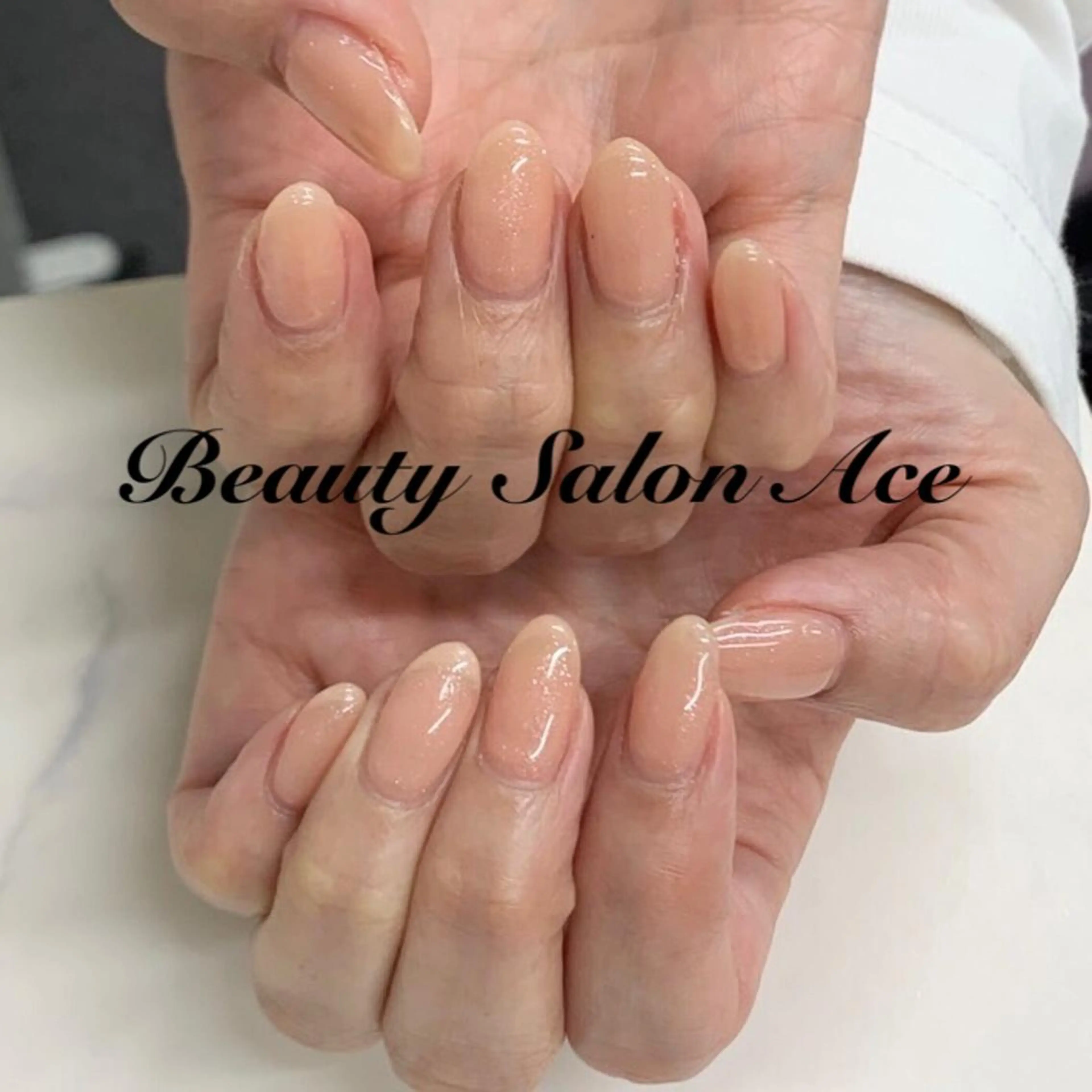 ネイル アートネイル 長さ出し ジェルネイル メンズネイル ワンカラーネイル Beauty Salon Ace（ネイルサロン　エース）所属・池袋フィルイン Ace♡Nailのネイルデザイン