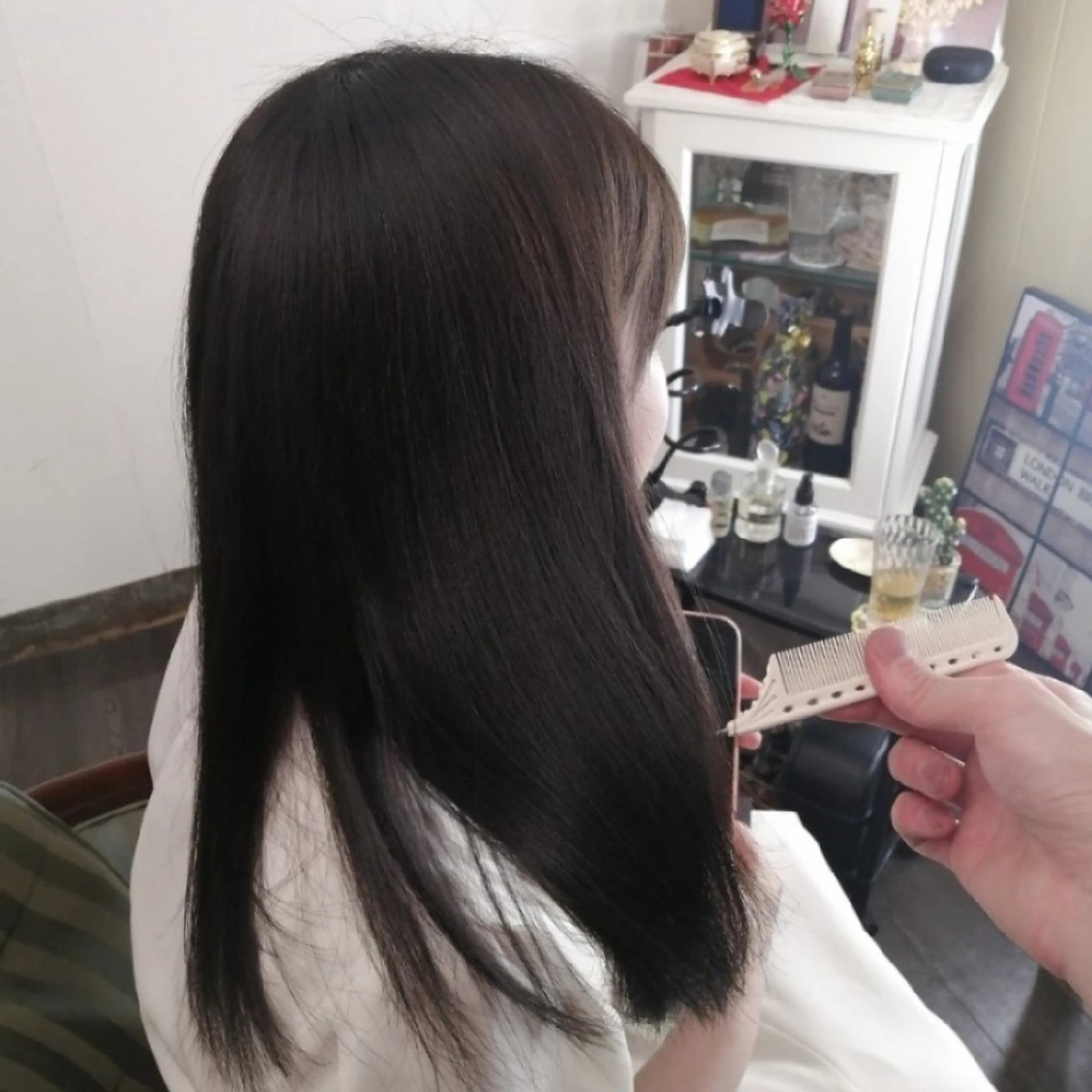 ロング カラー D/i所属・D/i |Y/no. 〈夜スパ17時〜〉のヘアスタイル