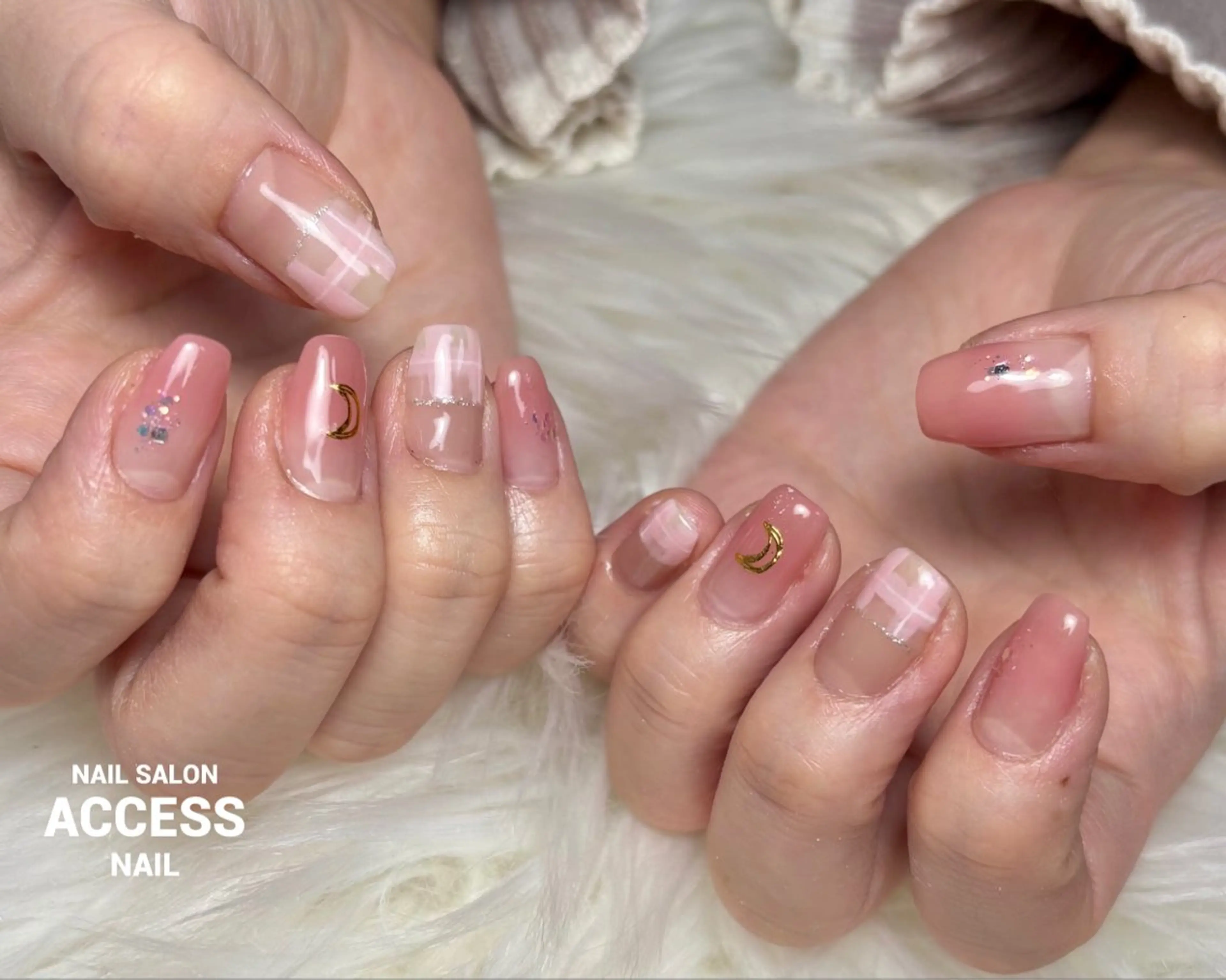 ネイル access nailのネイルデザイン