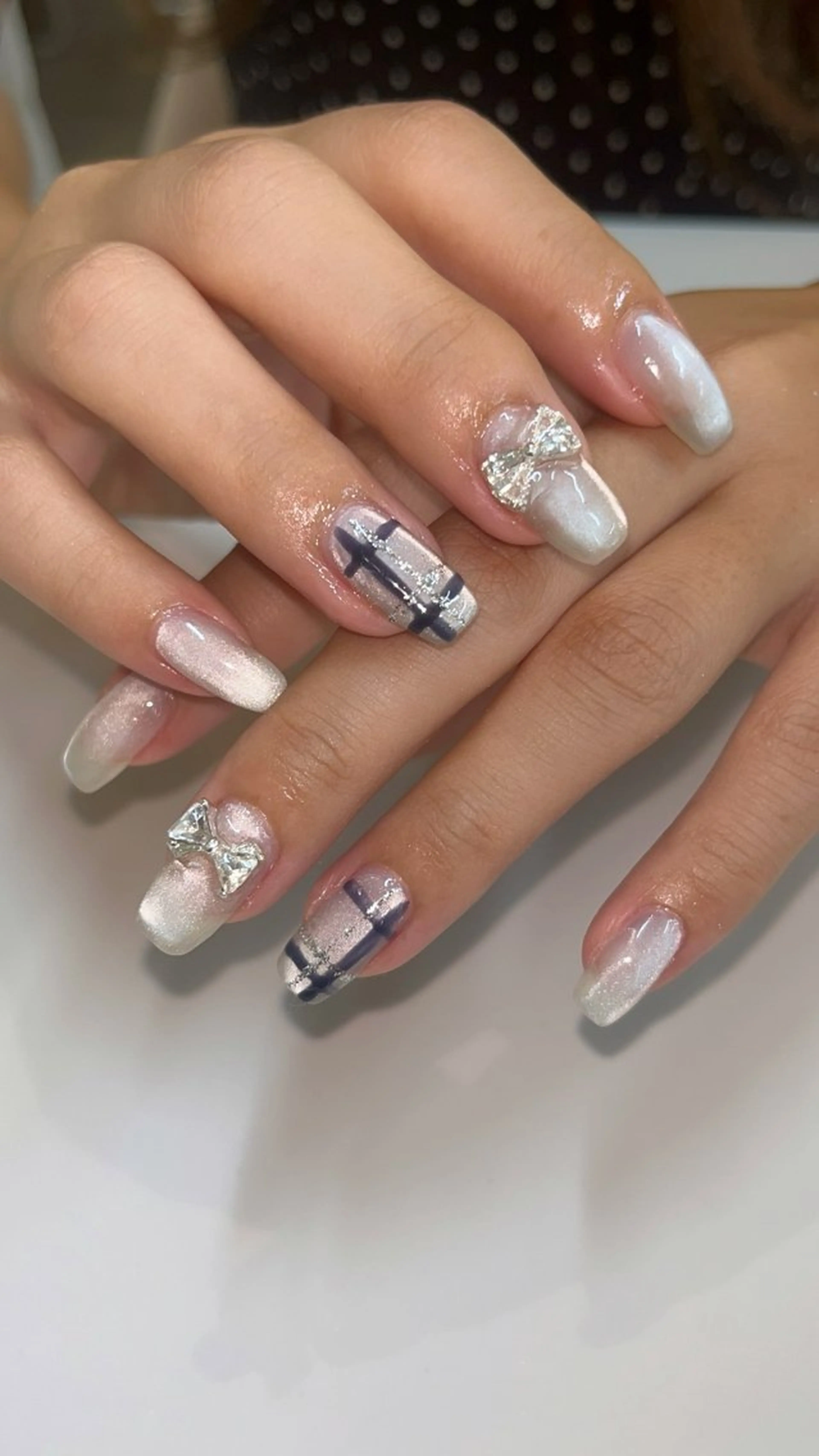 ネイル マグネットネイル chipie yuuのネイルデザイン