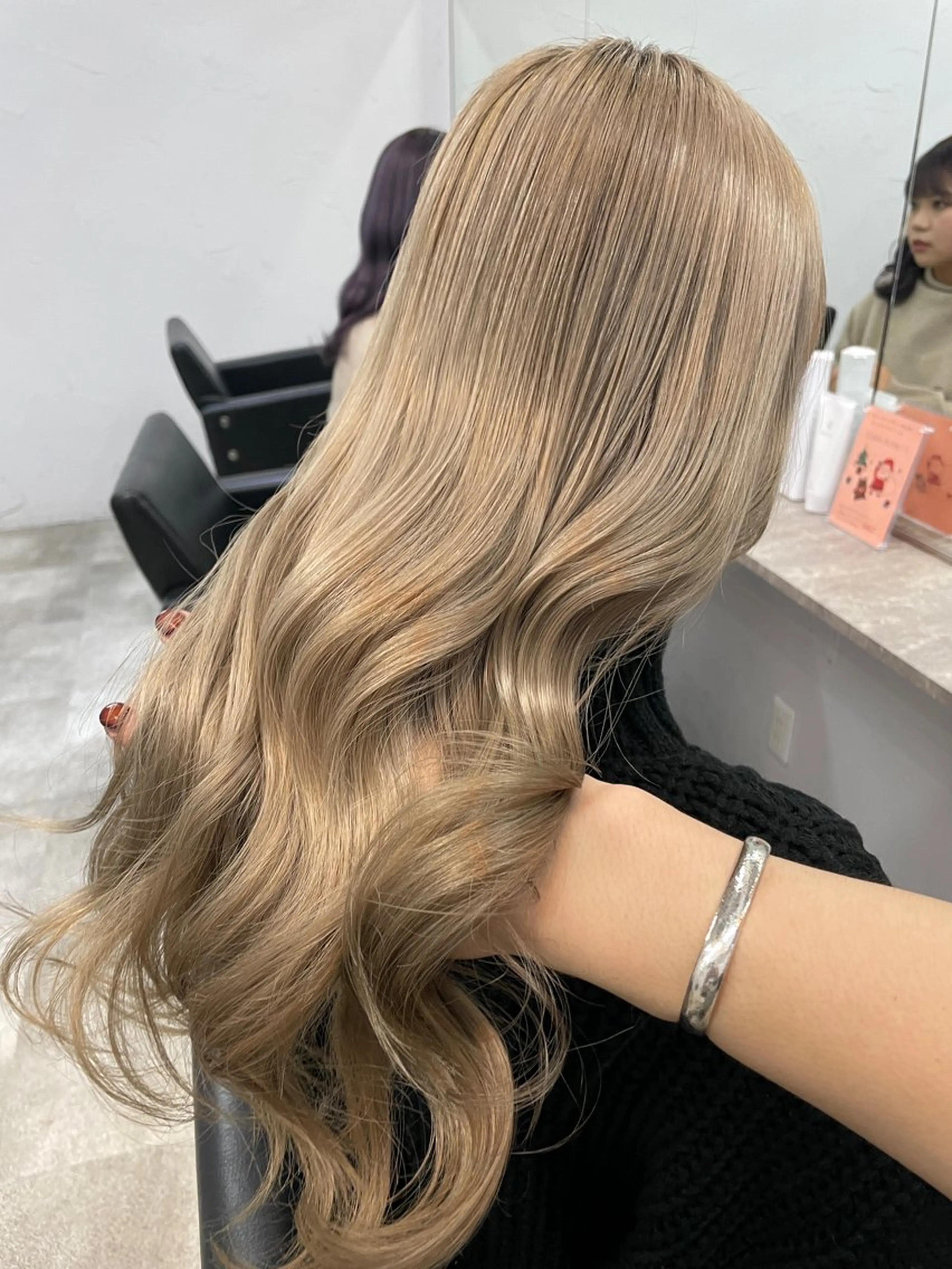 セミロング 山岡 拓也のヘアスタイル