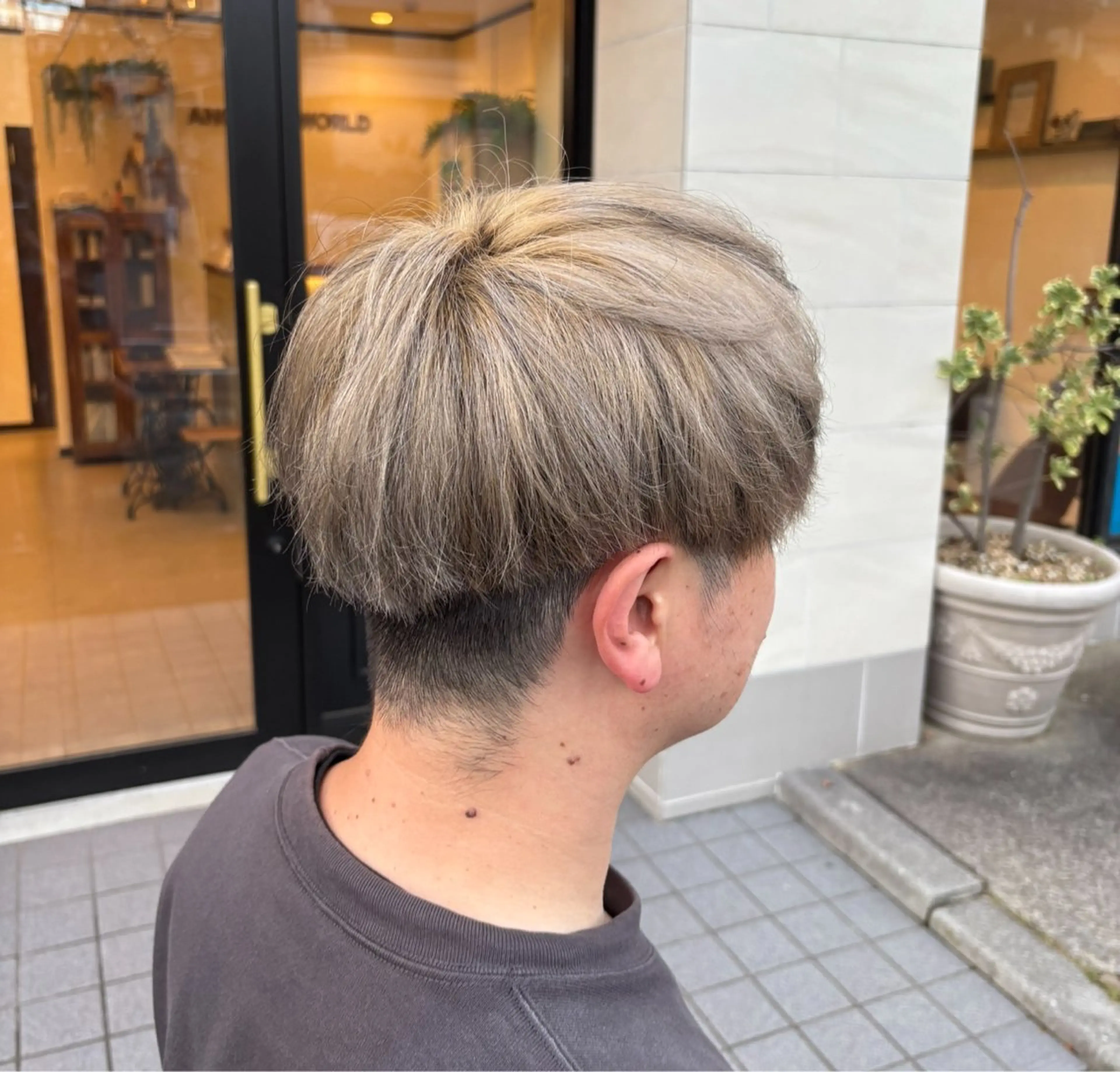 メンズ カット ヘアカラー 山下ちひろ ／髪質改善カラーのヘアスタイル