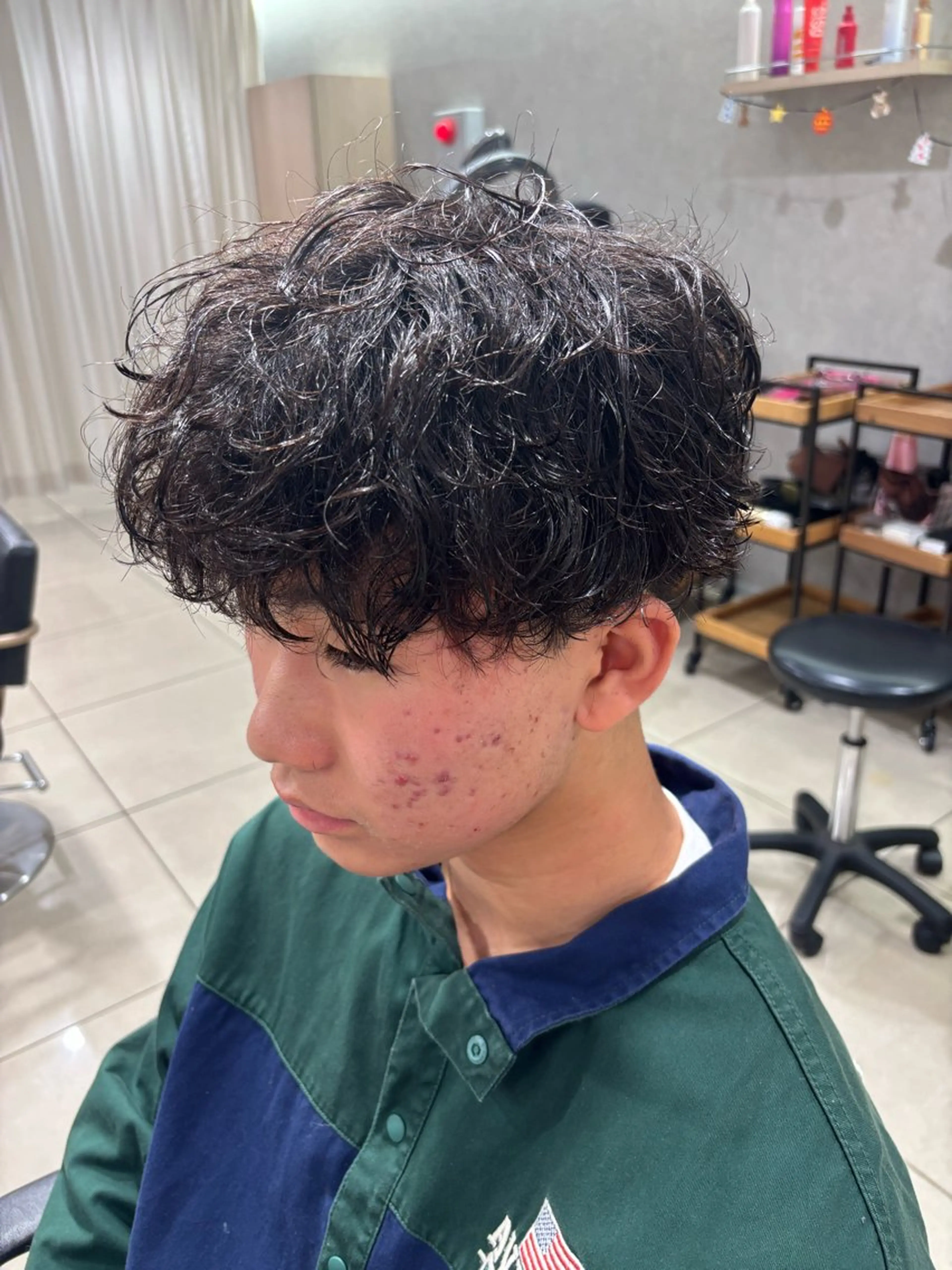 ショート パーマ メンズ カット パーマ メンズ支持率エリア No.1/keitaのヘアスタイル