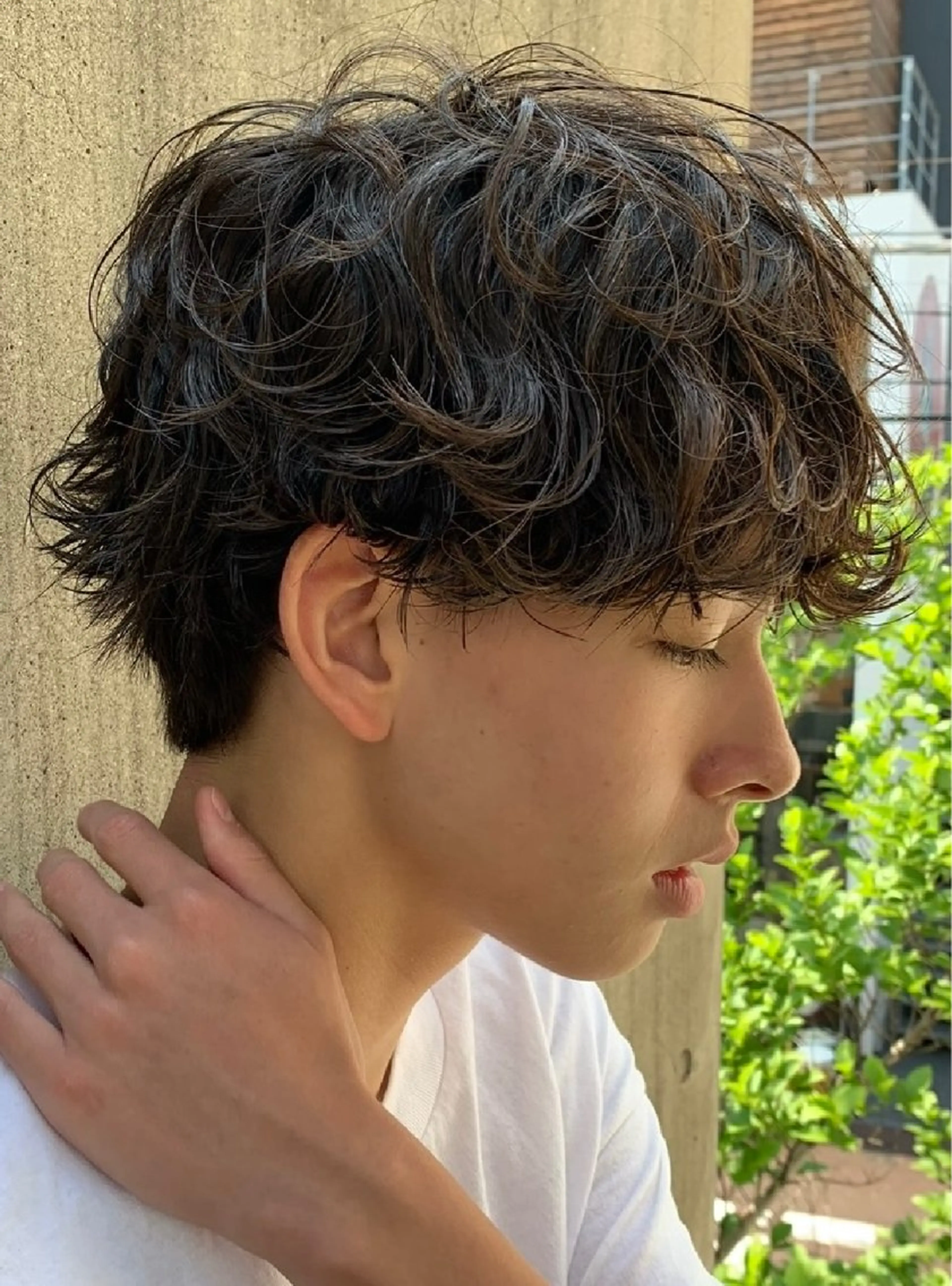 ショート カラー パーマ ヘアアレンジ メンズ fifth 窪田潤平のヘアスタイル