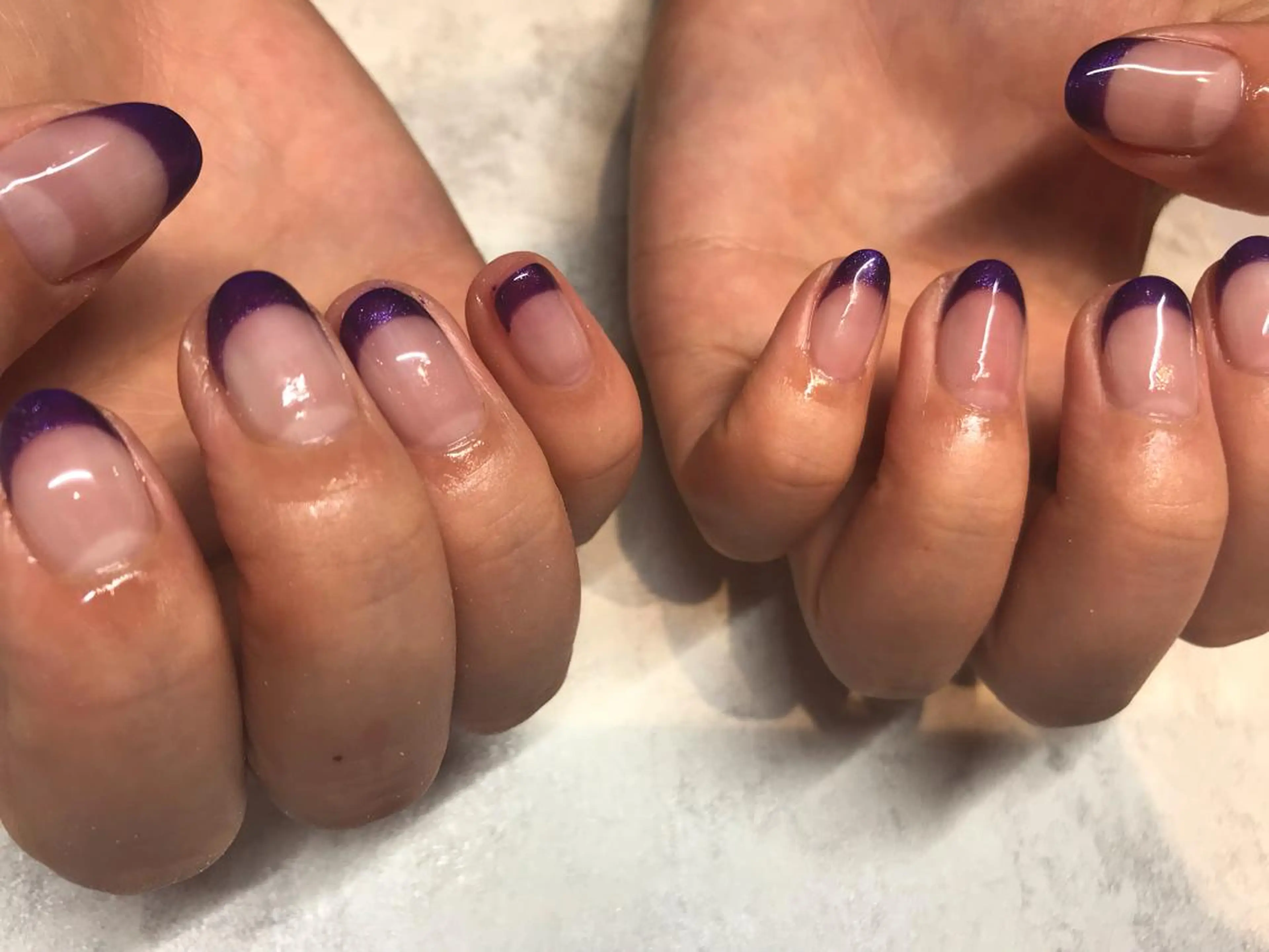 ネイル フレンチネイル emunail あやかのネイルデザイン