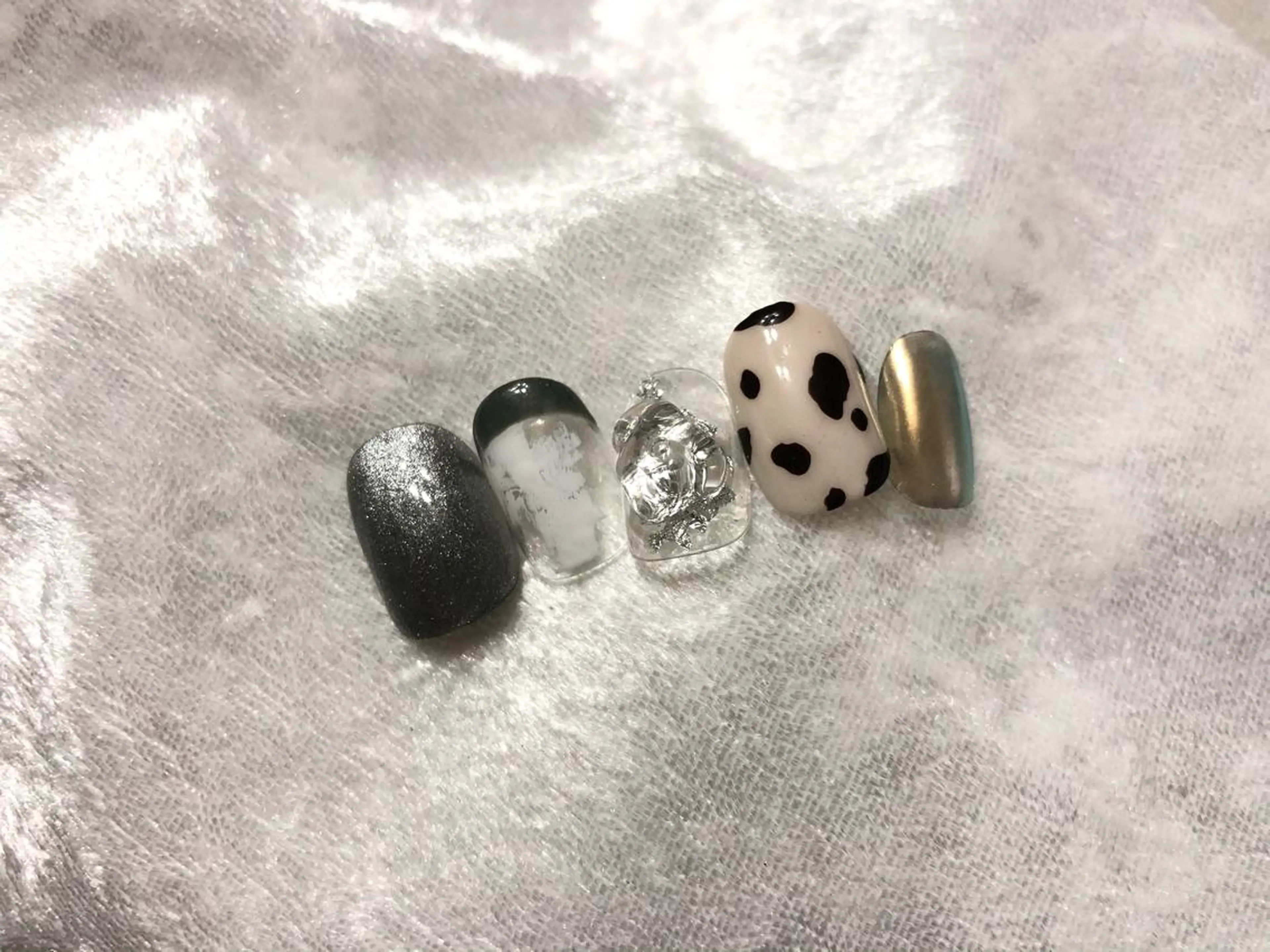 ネイル パラあり！フィルイン 美フォルムのネイルデザイン