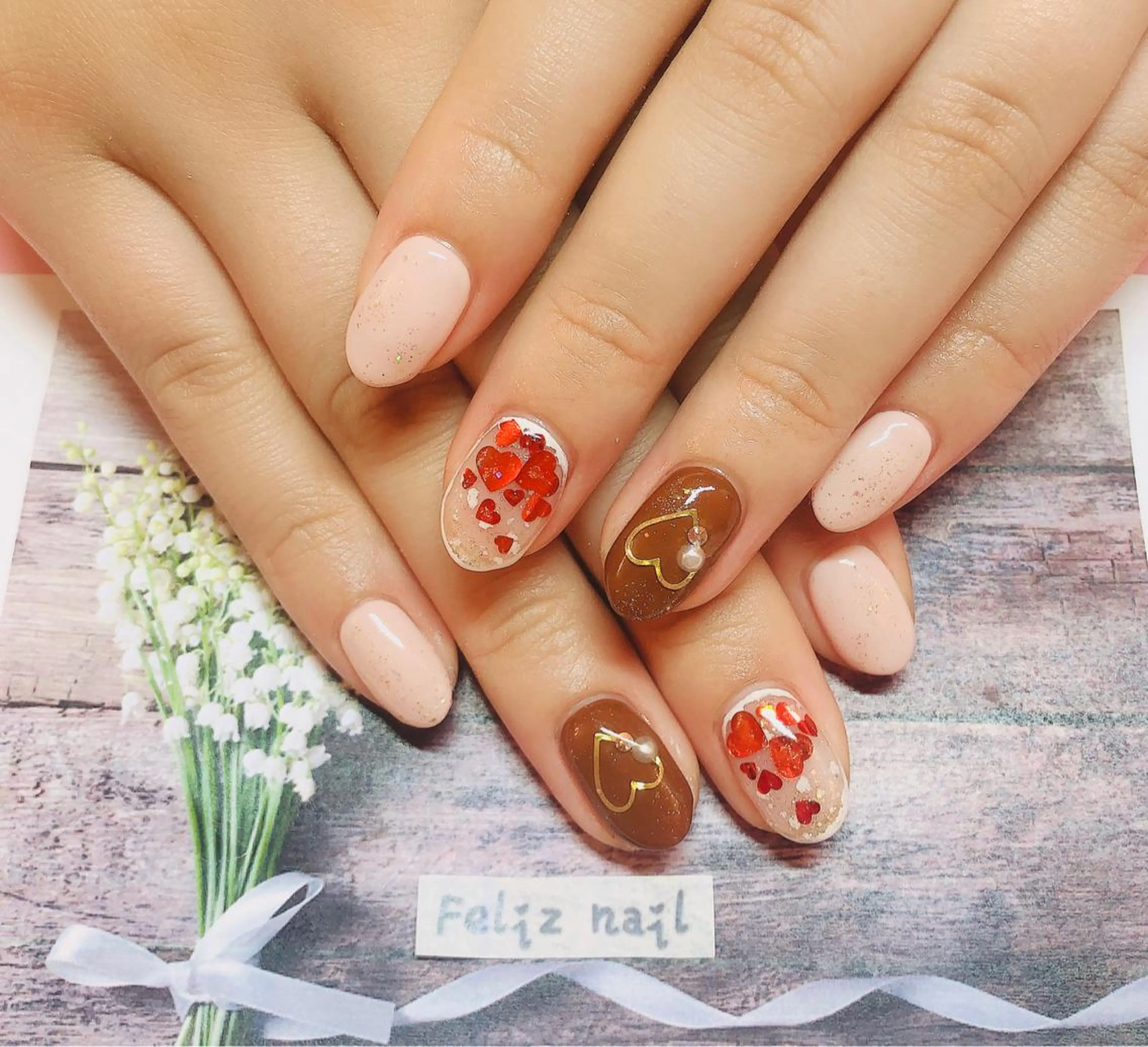 ネイル ジェルネイル パラジェル ハンドネイル ユキカ (ネイリスト)のネイルデザイン