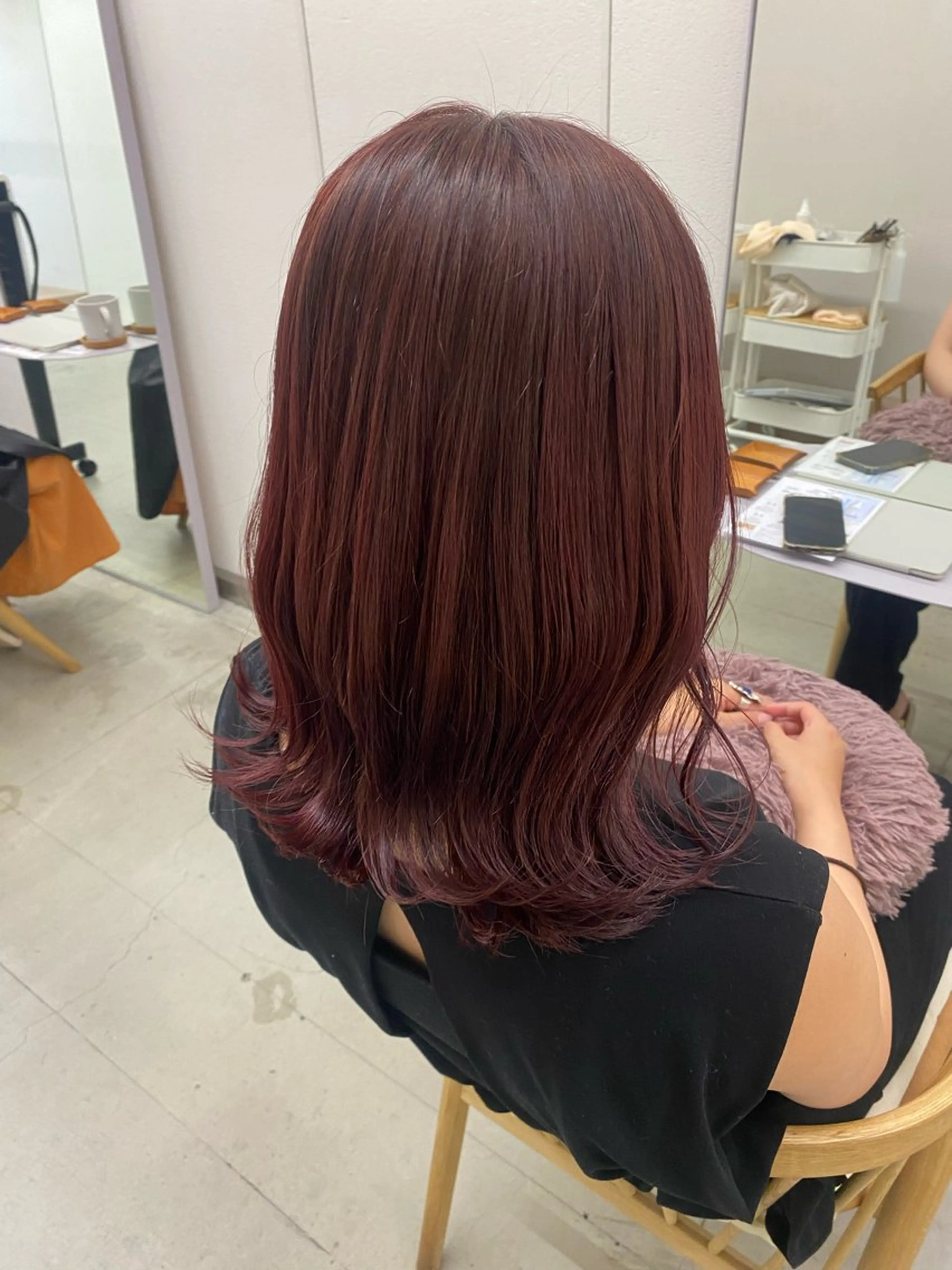 ミディアム NIKO/名古屋/ 髪質改善/艶髪のヘアスタイル