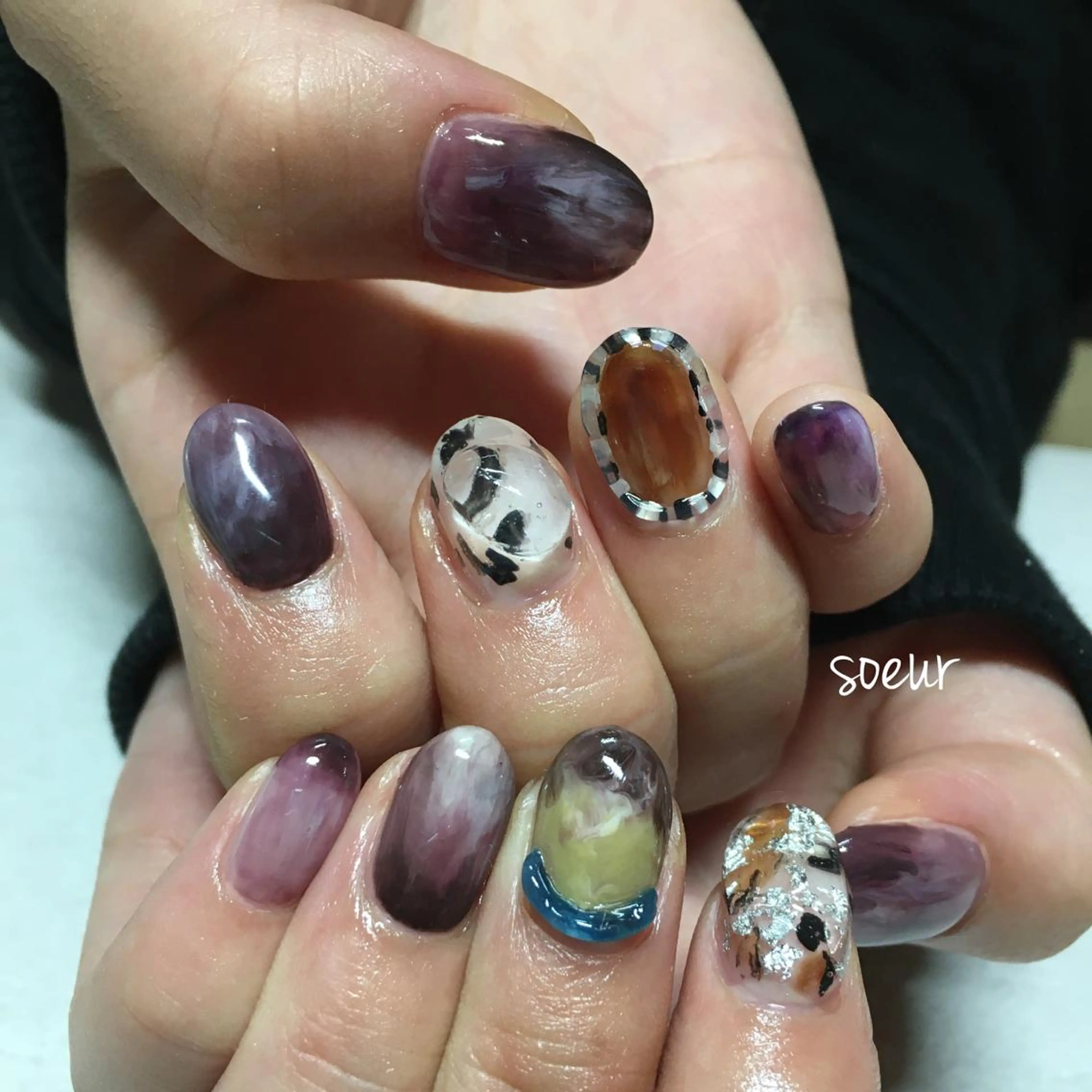 ネイル soeur_ 武蔵浦和のネイルデザイン