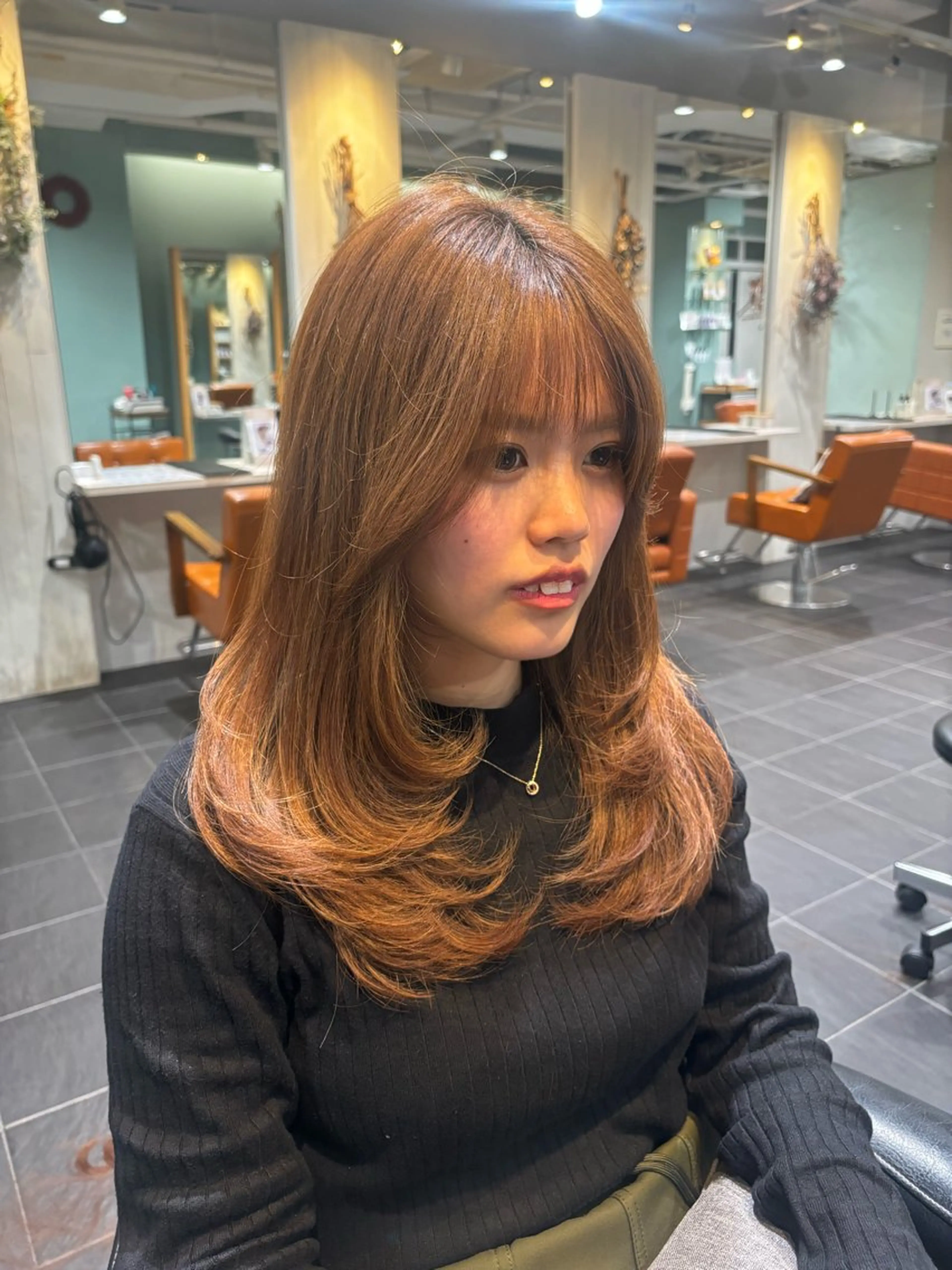 ロング オーガニックカラー/ 表参道/ルカのヘアスタイル