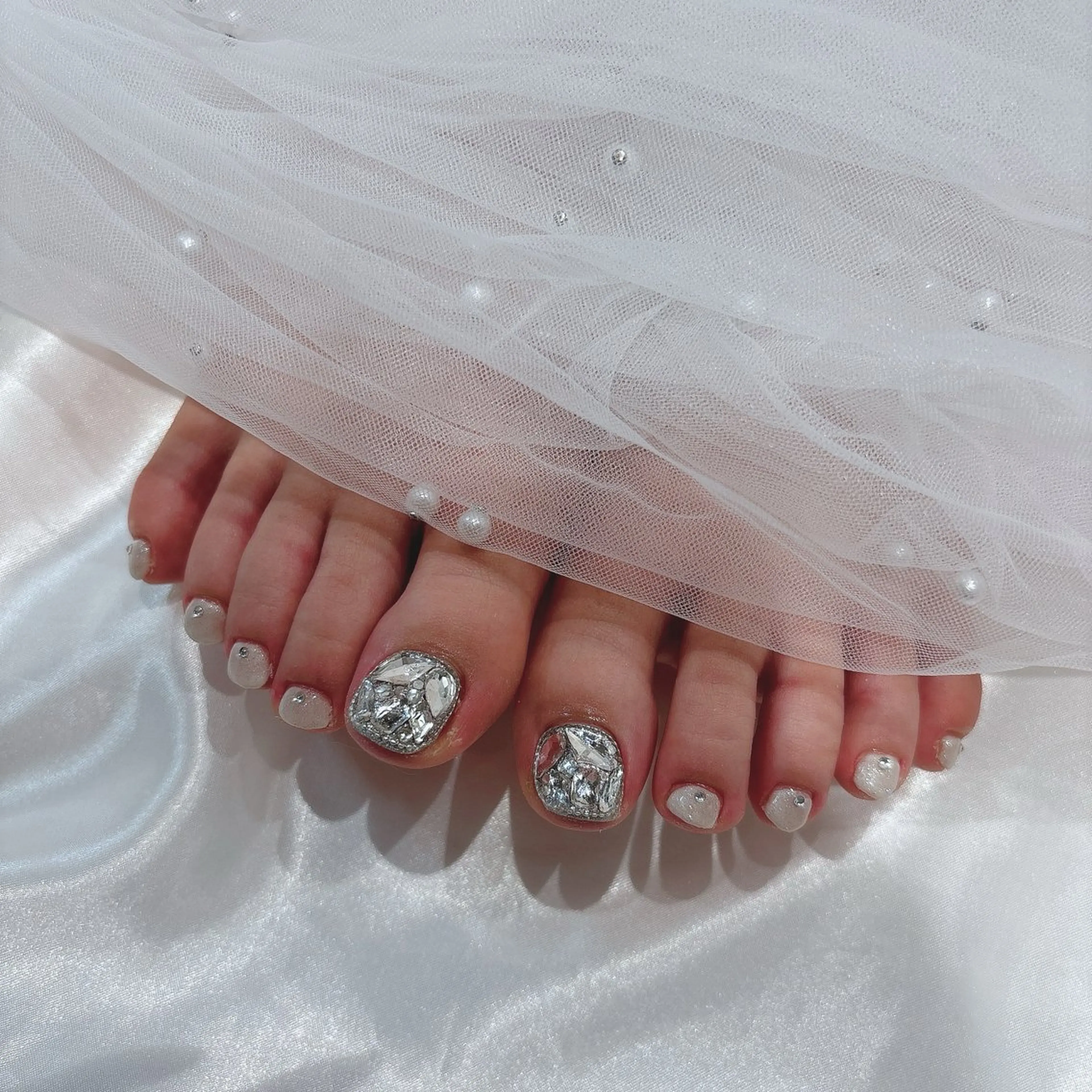 フット🎀デザイン持ち込み/有料パーツ代込み（オフなし）の写真