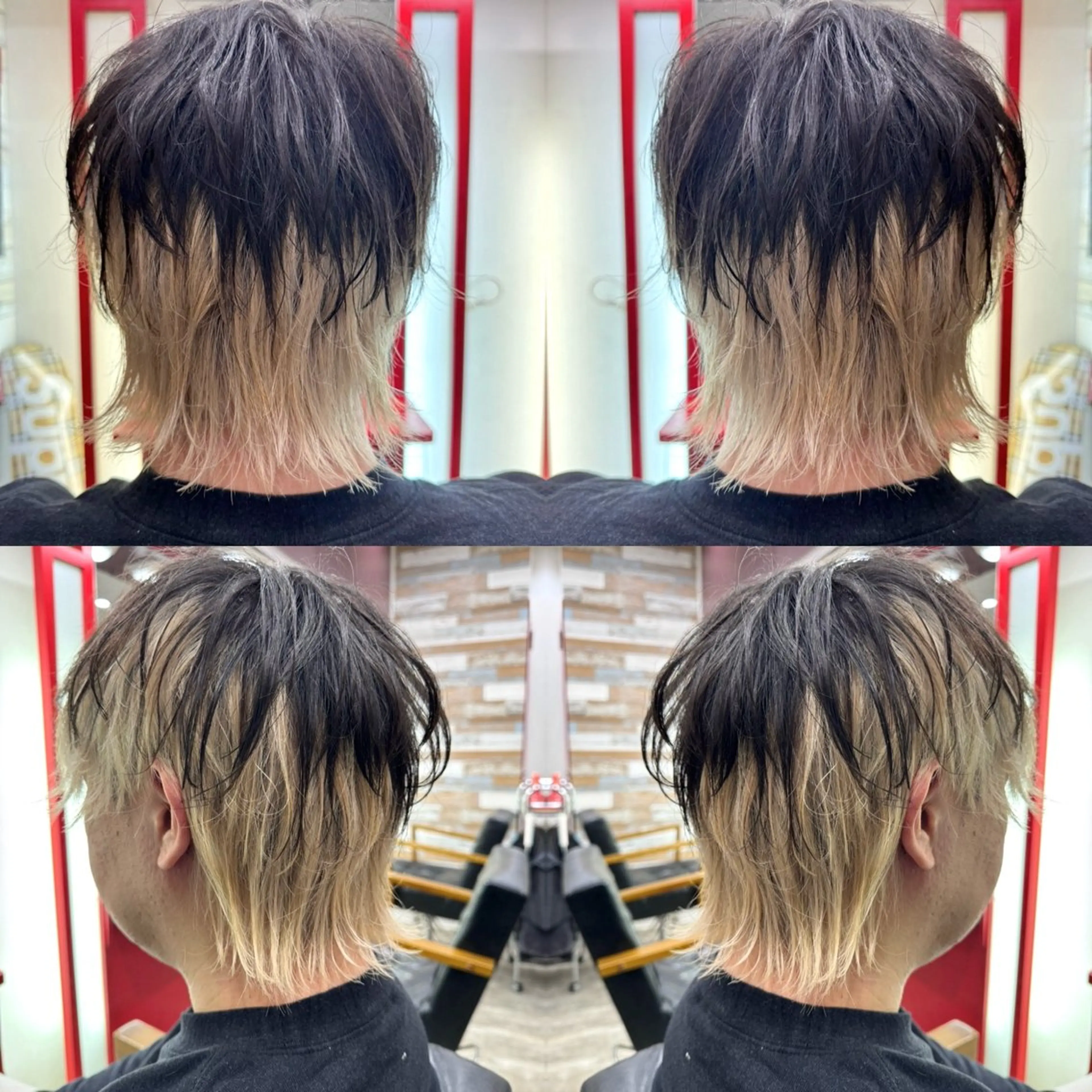 ショート カラー メンズ デザインカラー カット ヘアカラー トリートメント 看板犬がお出迎え◎ 初めてでも安心◎のヘアスタイル