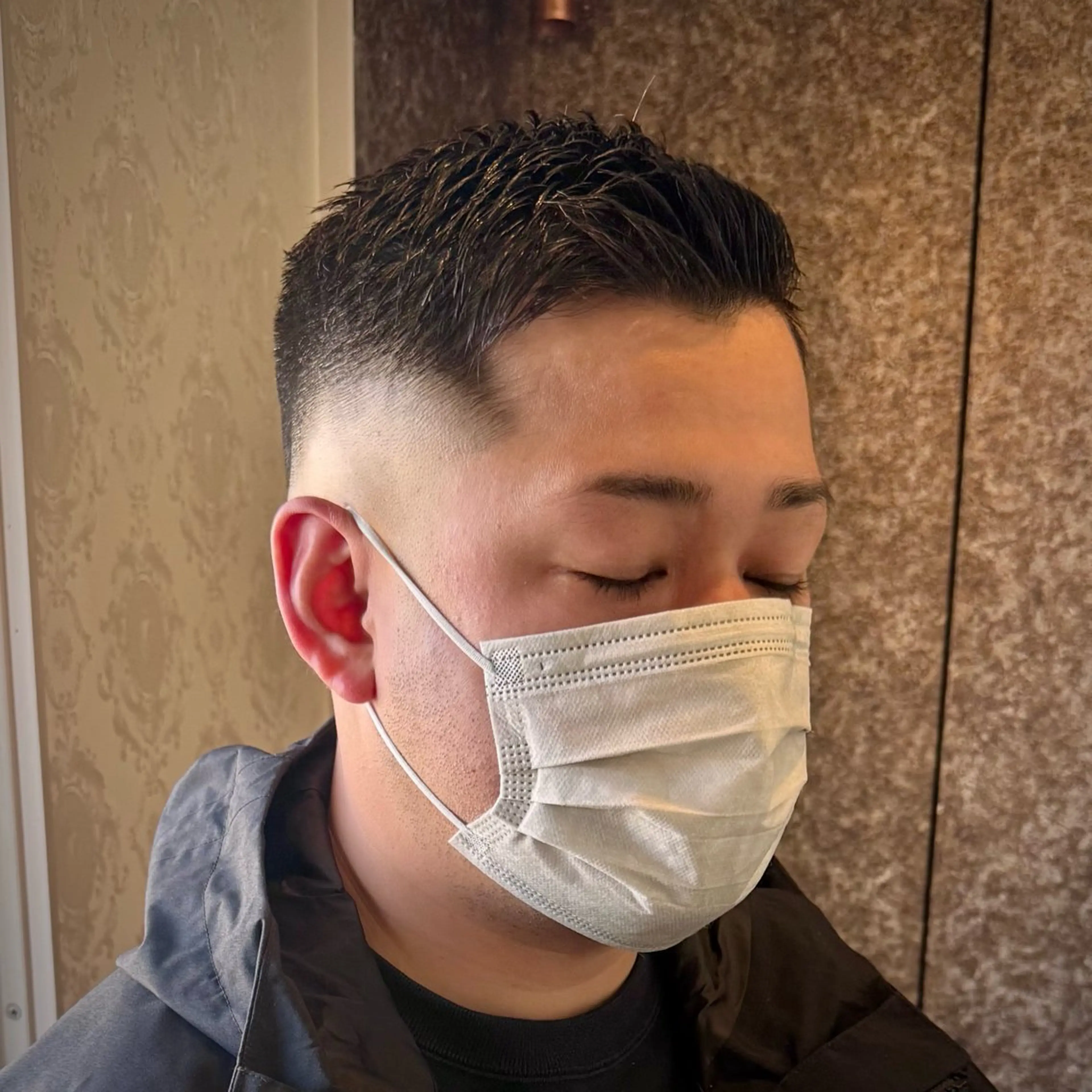 ショート メンズ フェードカット スキンフェード カット 立川メンズカット/ メンズパーマ💈三上のヘアスタイル