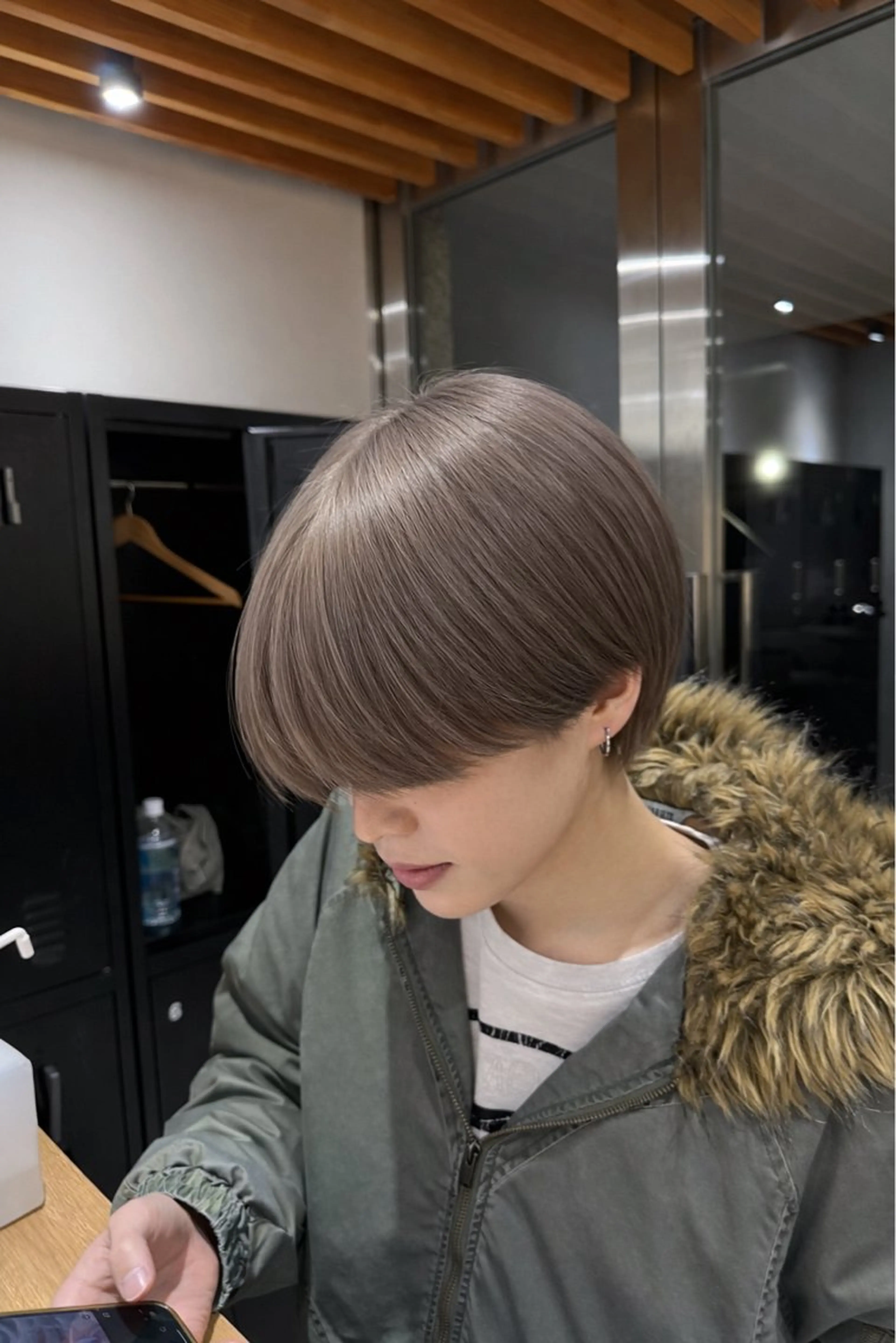 カラー メンズ ヘアカラー トリートメント レイヤーカット/ ブリーチカラー/雅人のヘアスタイル