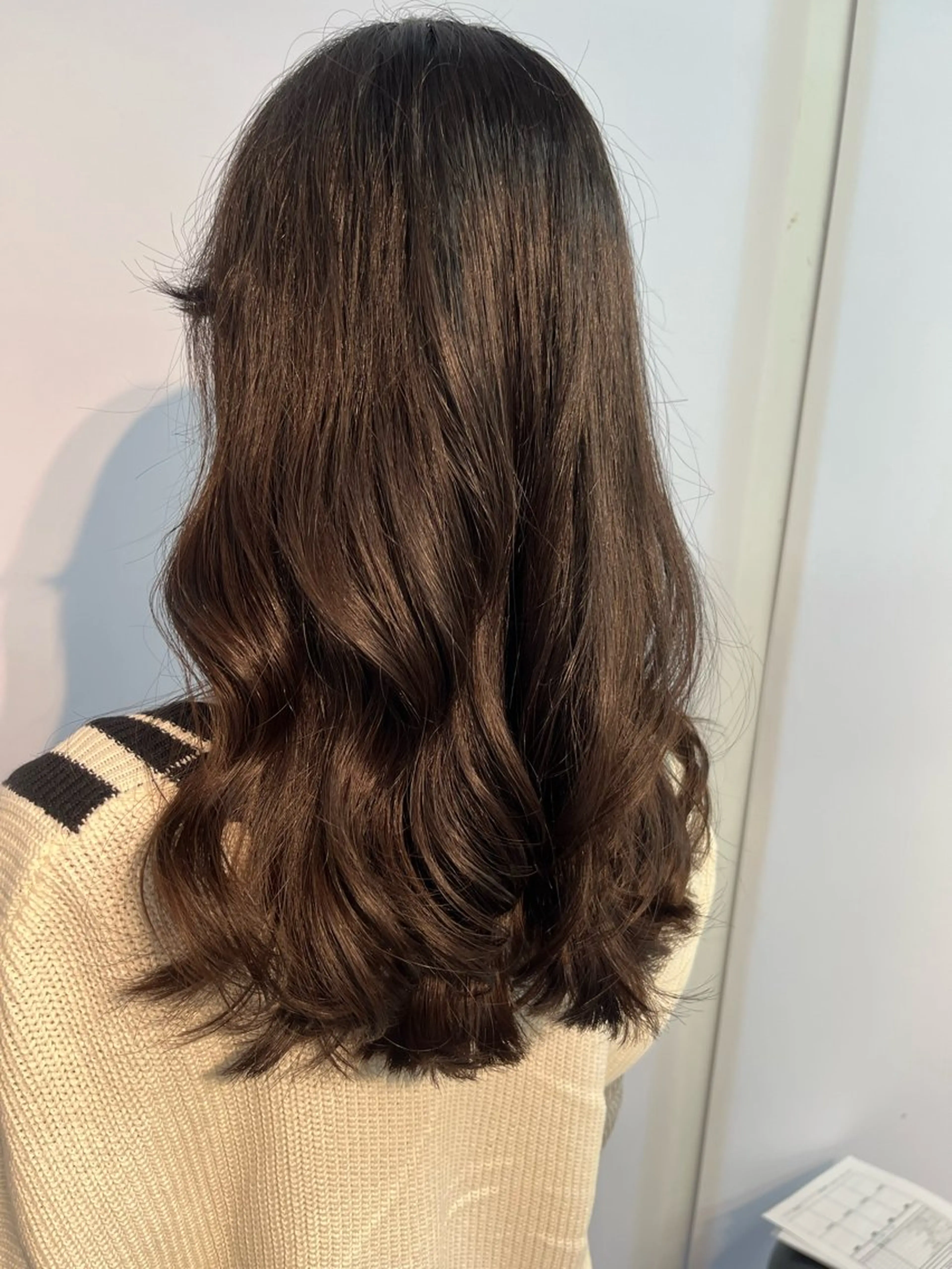 ロング パーマ 【レイヤーカット】 キサヌキミワのヘアスタイル
