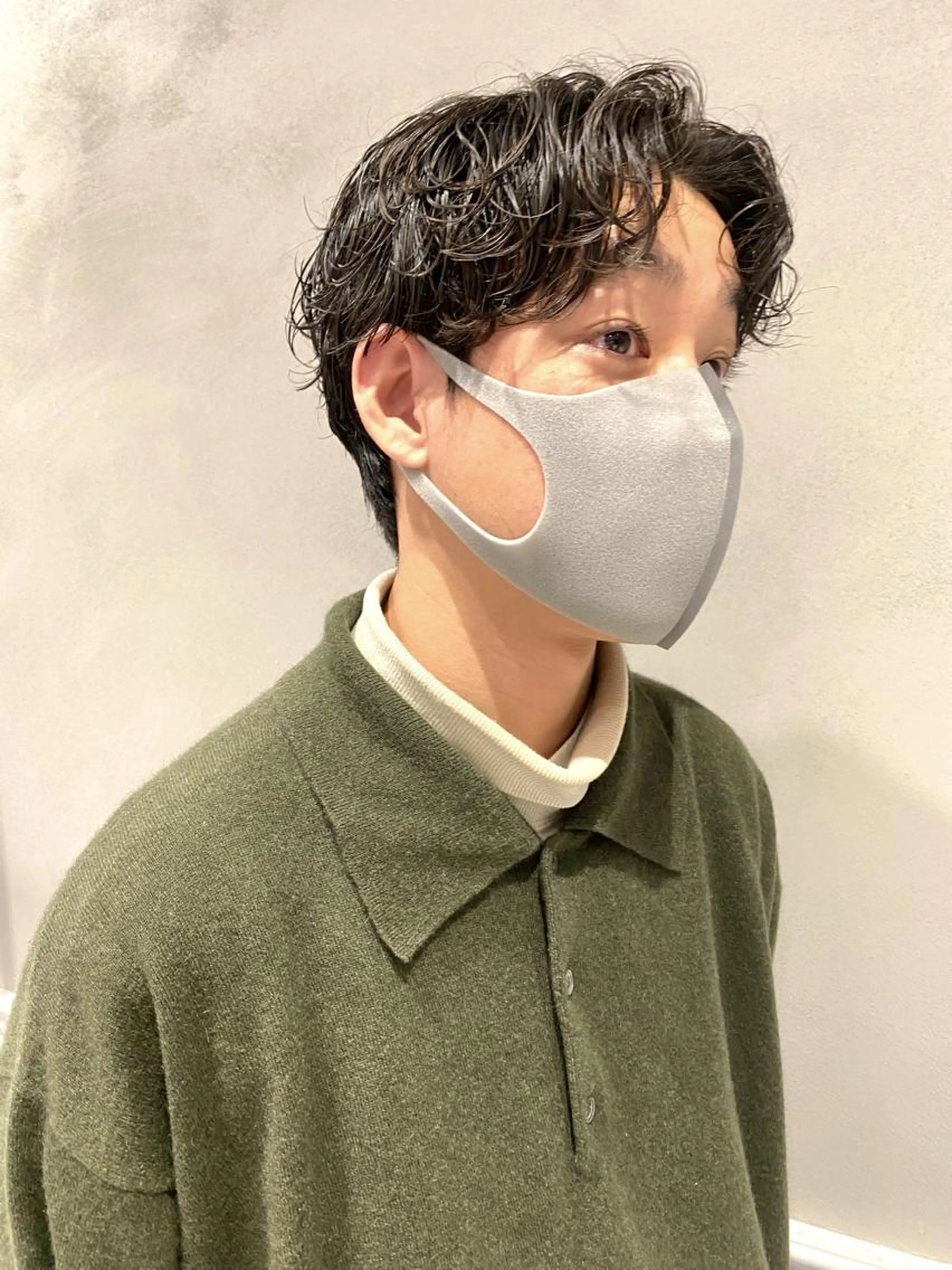 🉐メンズカット+ニュアンスパーマ💇🏻‍♂️🌀の写真