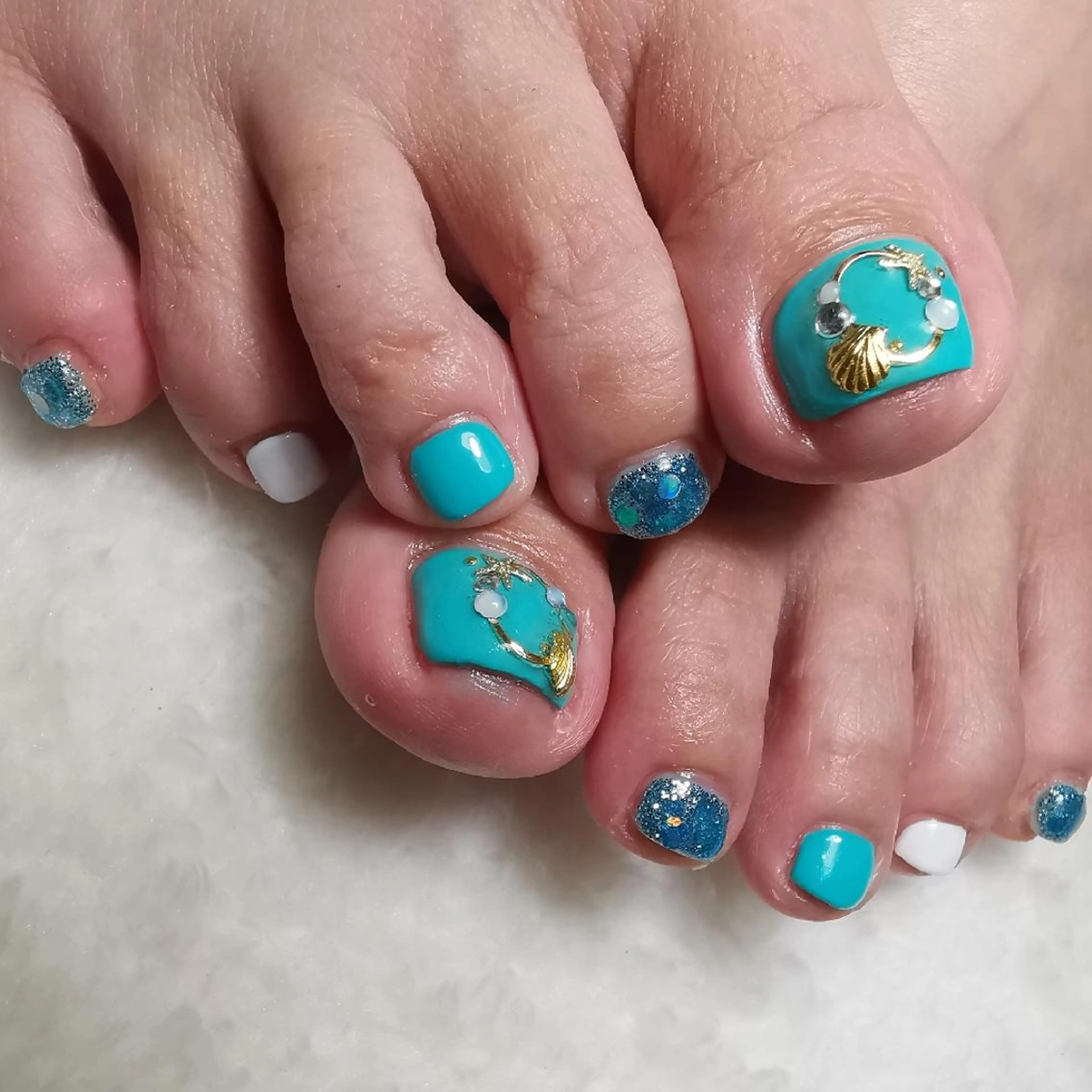 ネイル フットネイル フットネイル reve あやののネイルデザイン