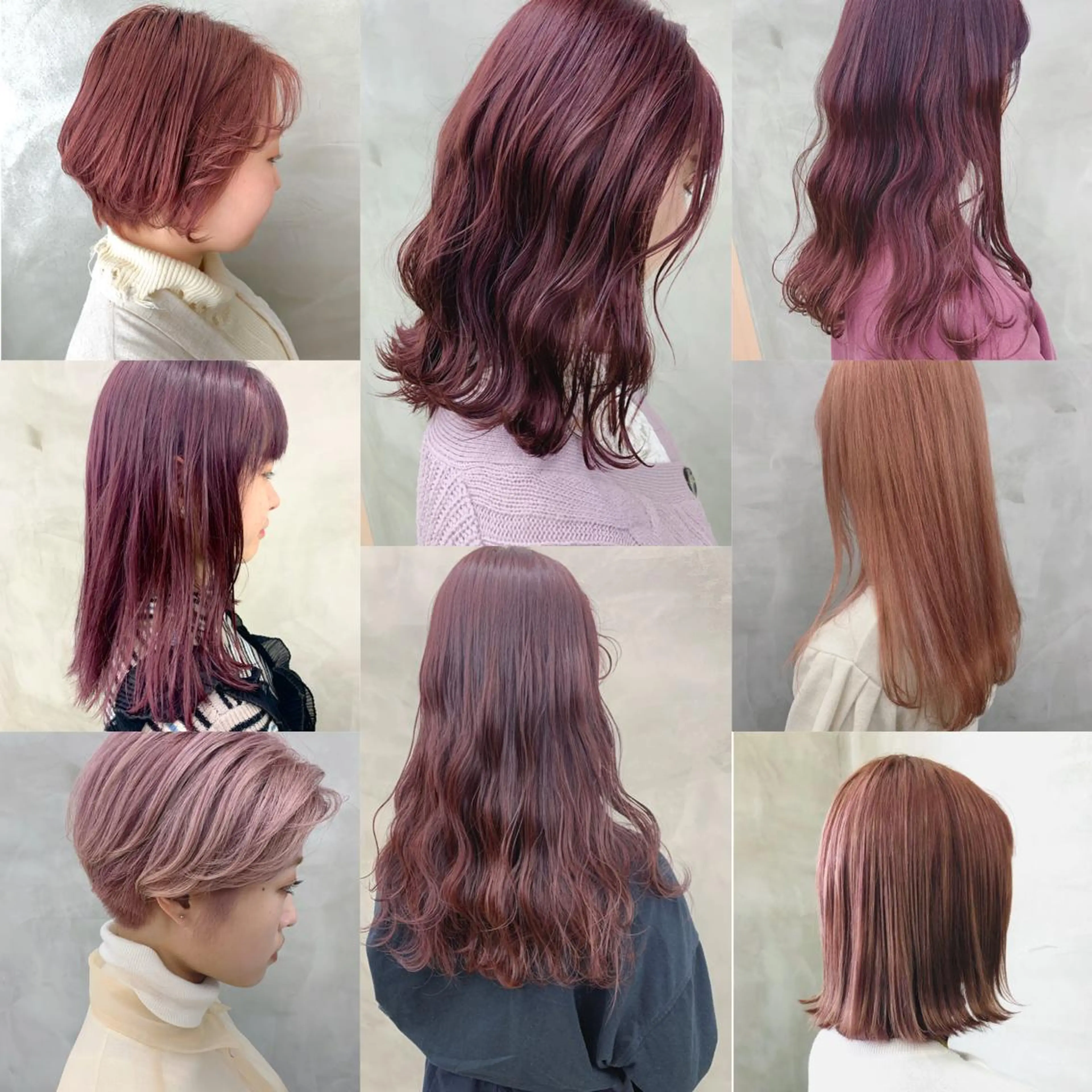 セミロング カラー suu所属・🐝 hachi🐝のヘアスタイル