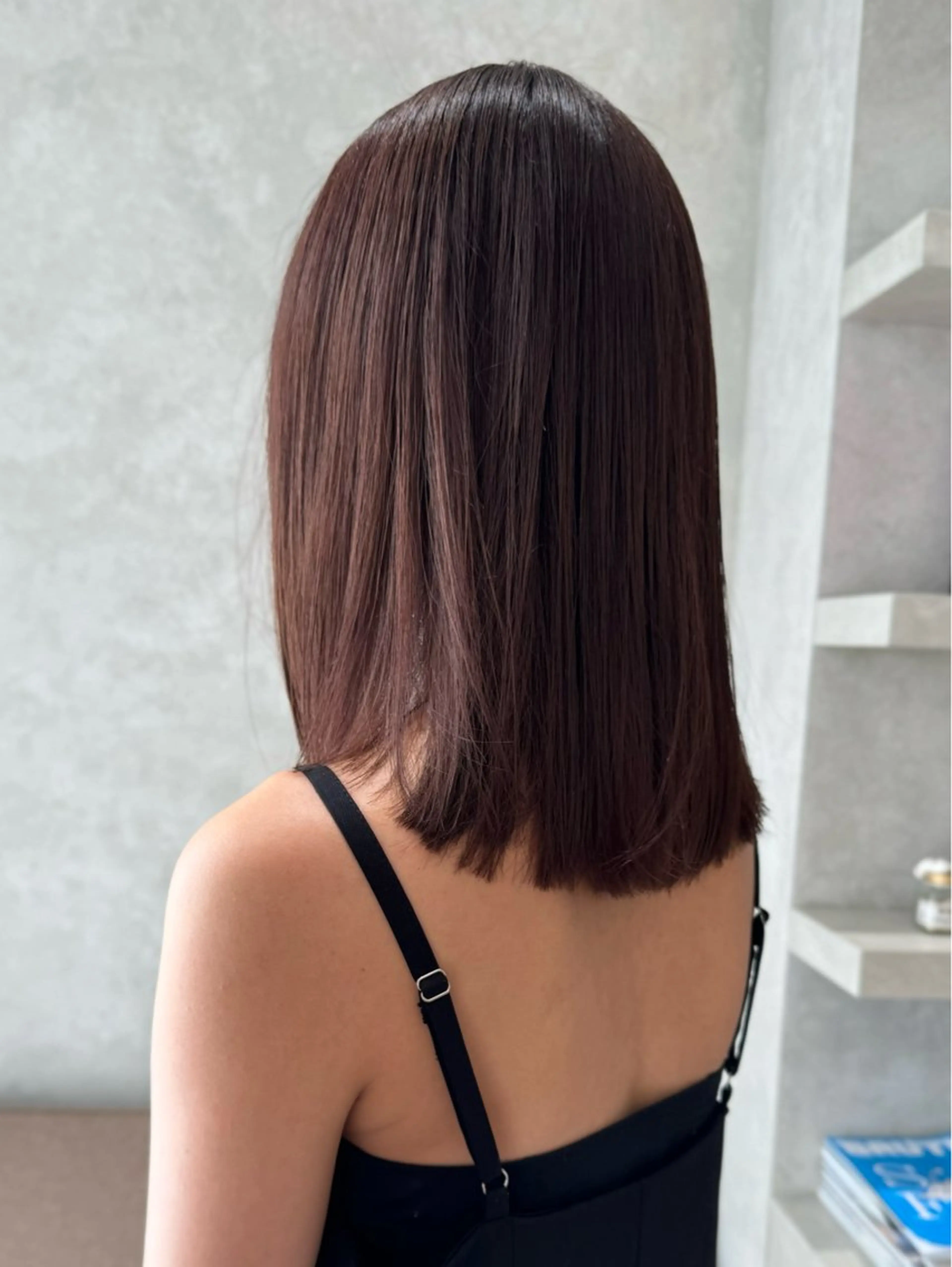 セミロング カラー カット ヘアカラー トリートメント manami (sibell)のヘアスタイル