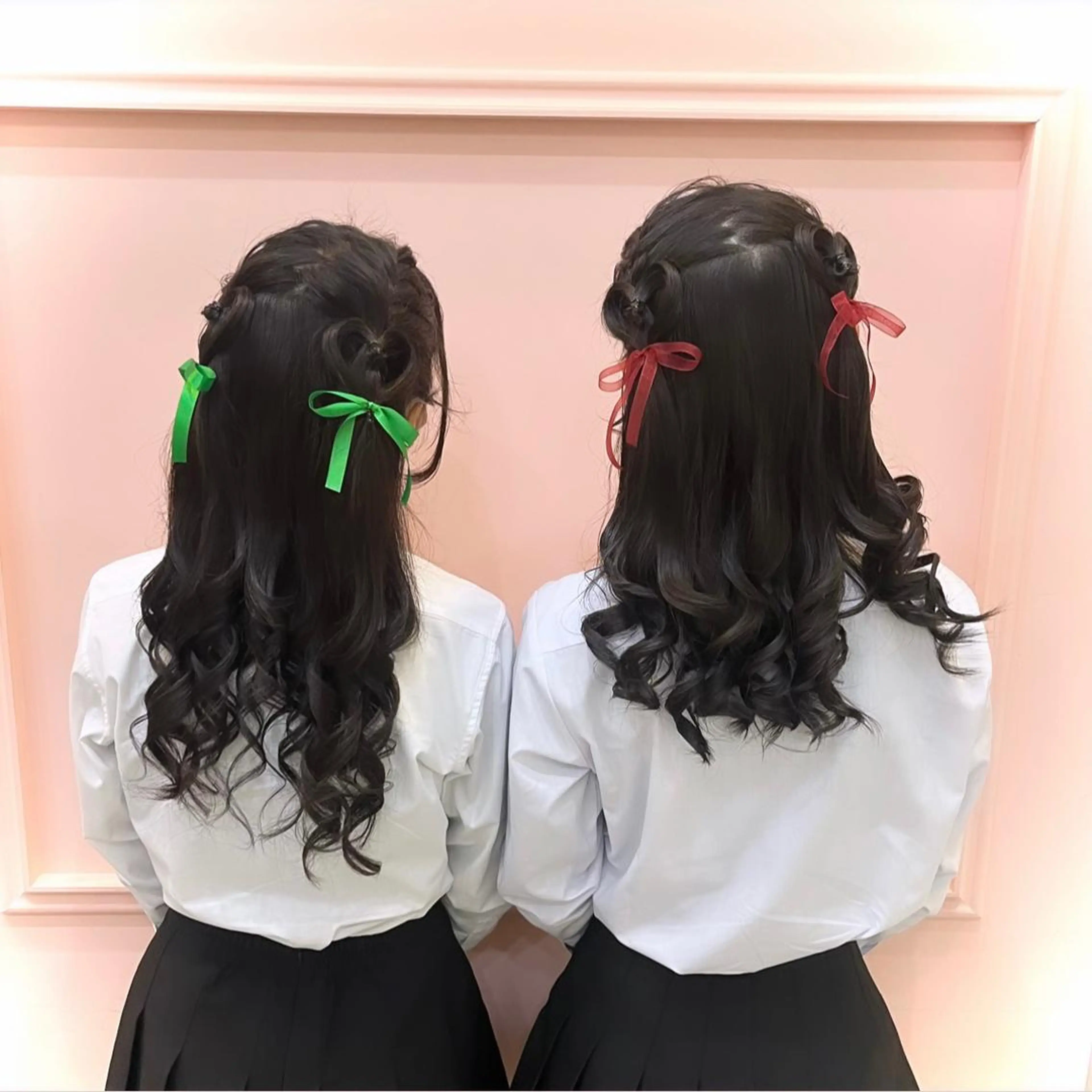 セミロング ヘアアレンジ lien ヒジリのヘアスタイル