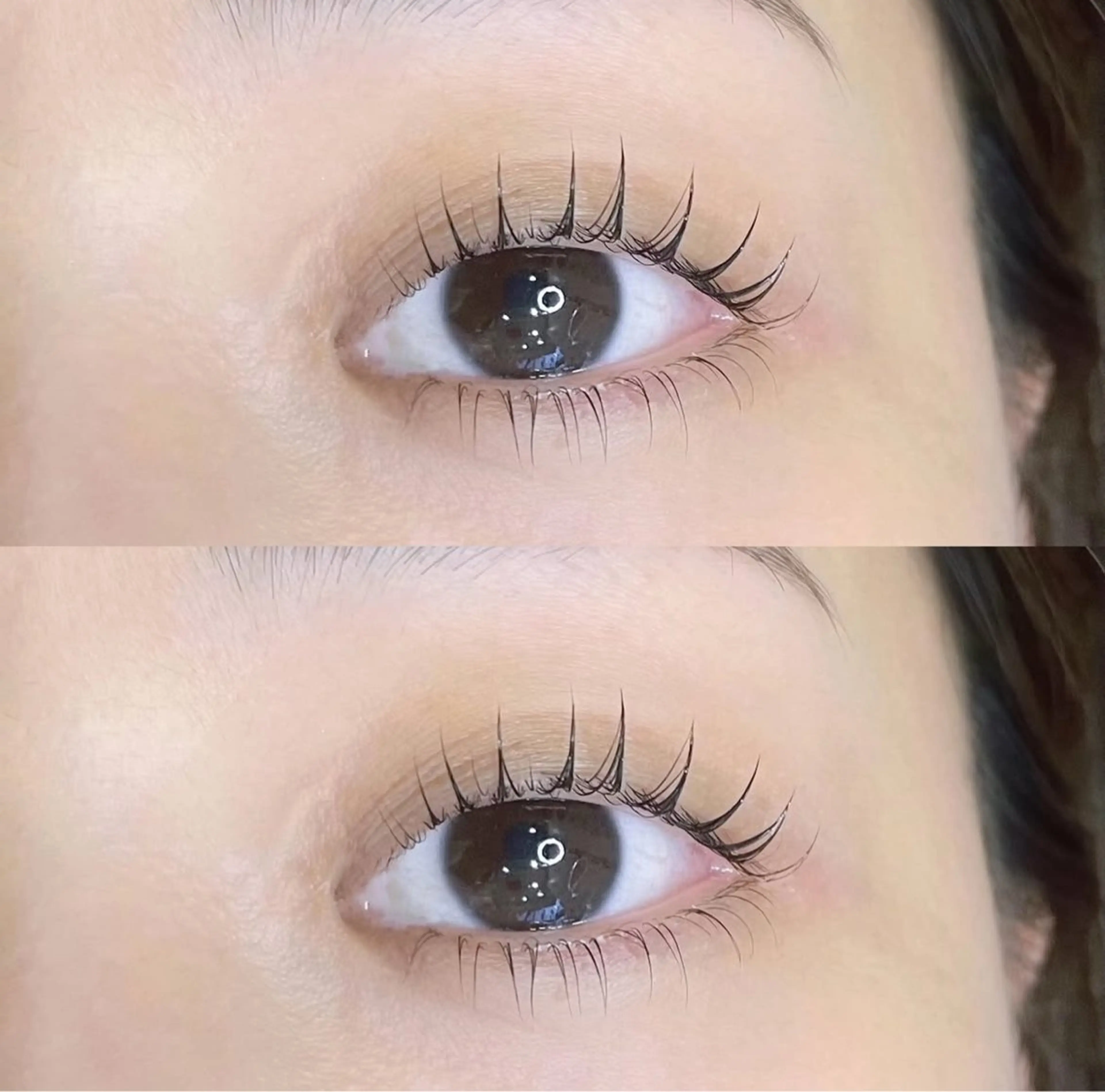 ⭐️まつげパーマ(上下セット) ケア美容液付きの写真