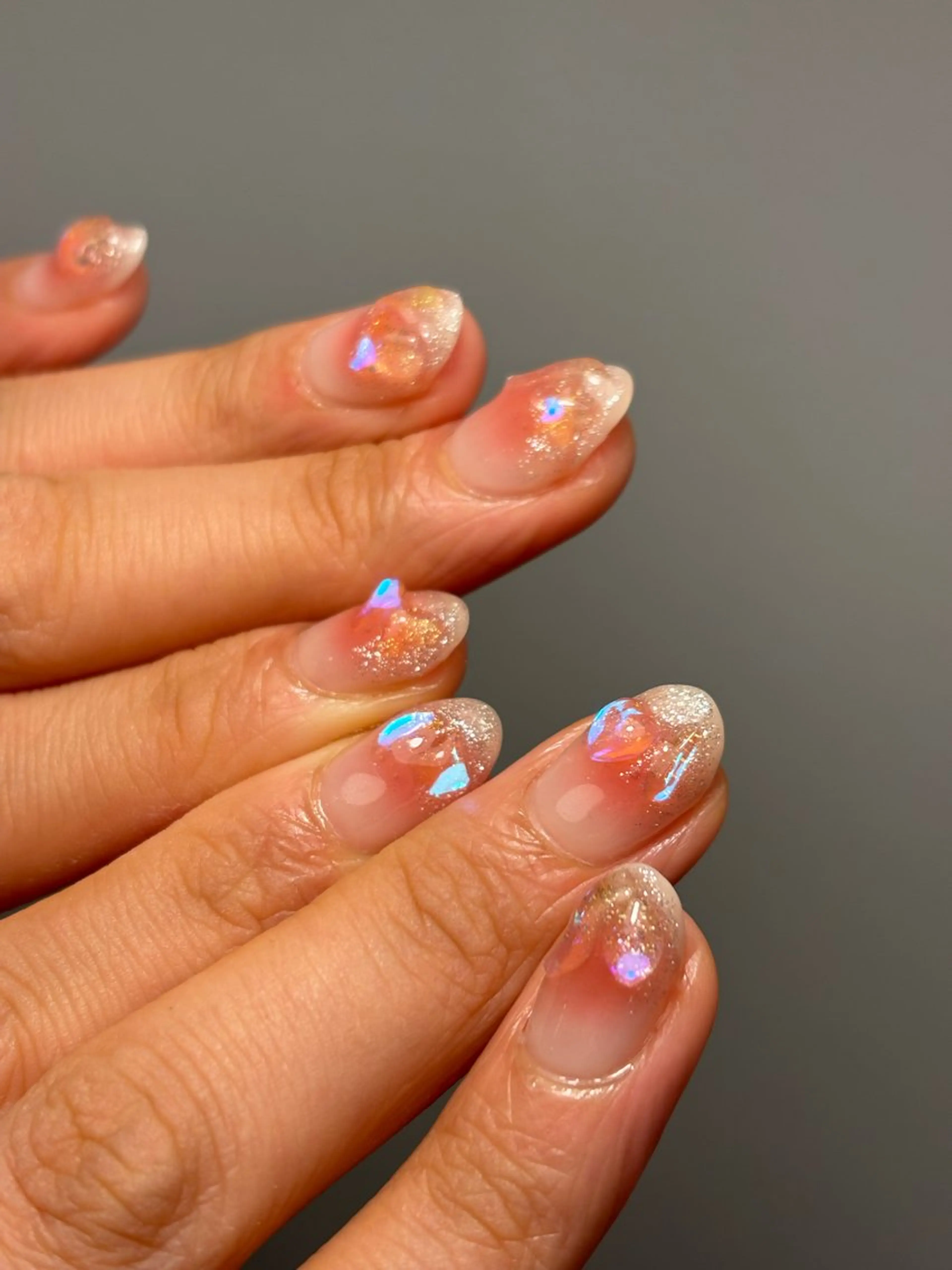 ネイル チークネイル Rich+nail Mayuのネイルデザイン