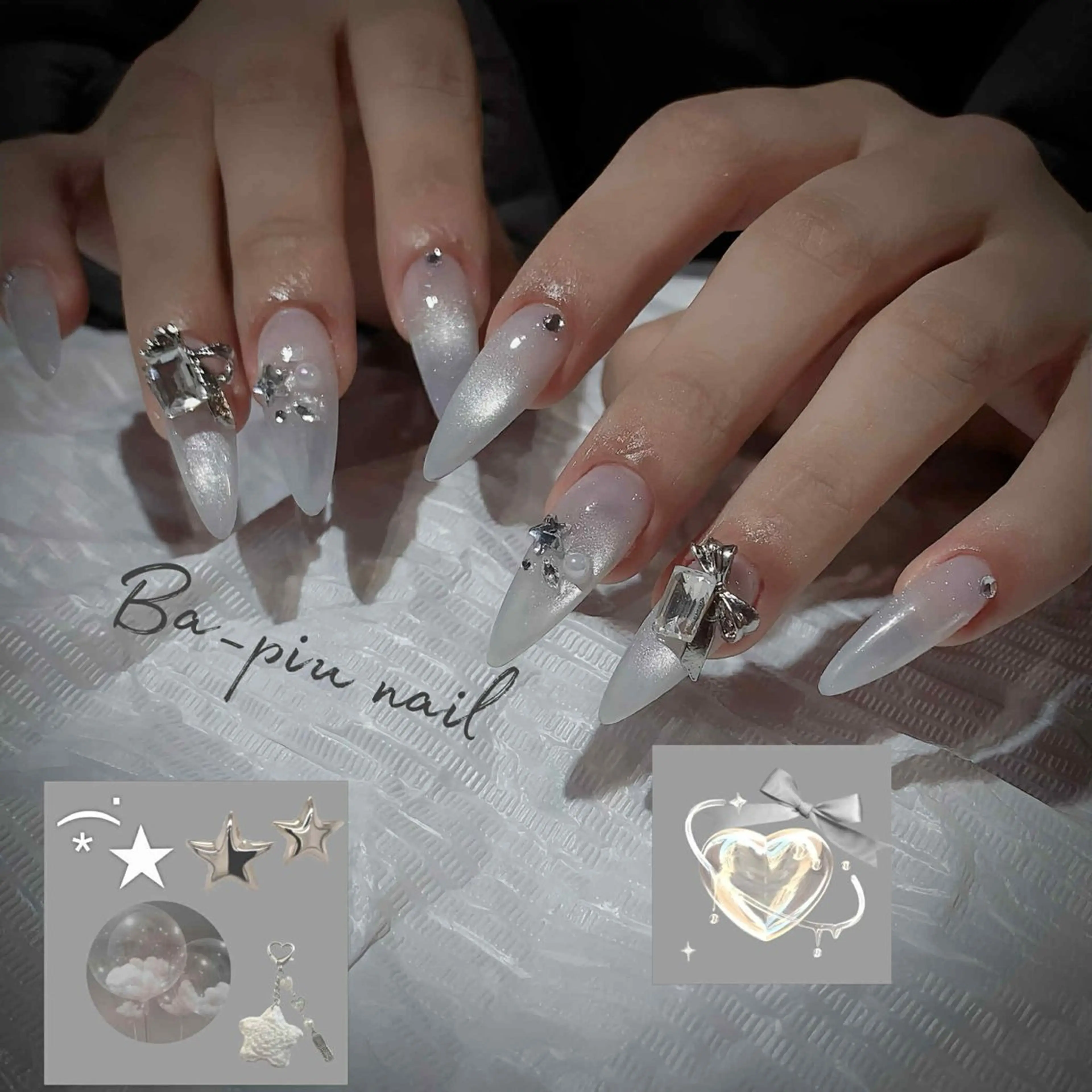 ネイル ハンドネイル バピュ ネイルのネイルデザイン