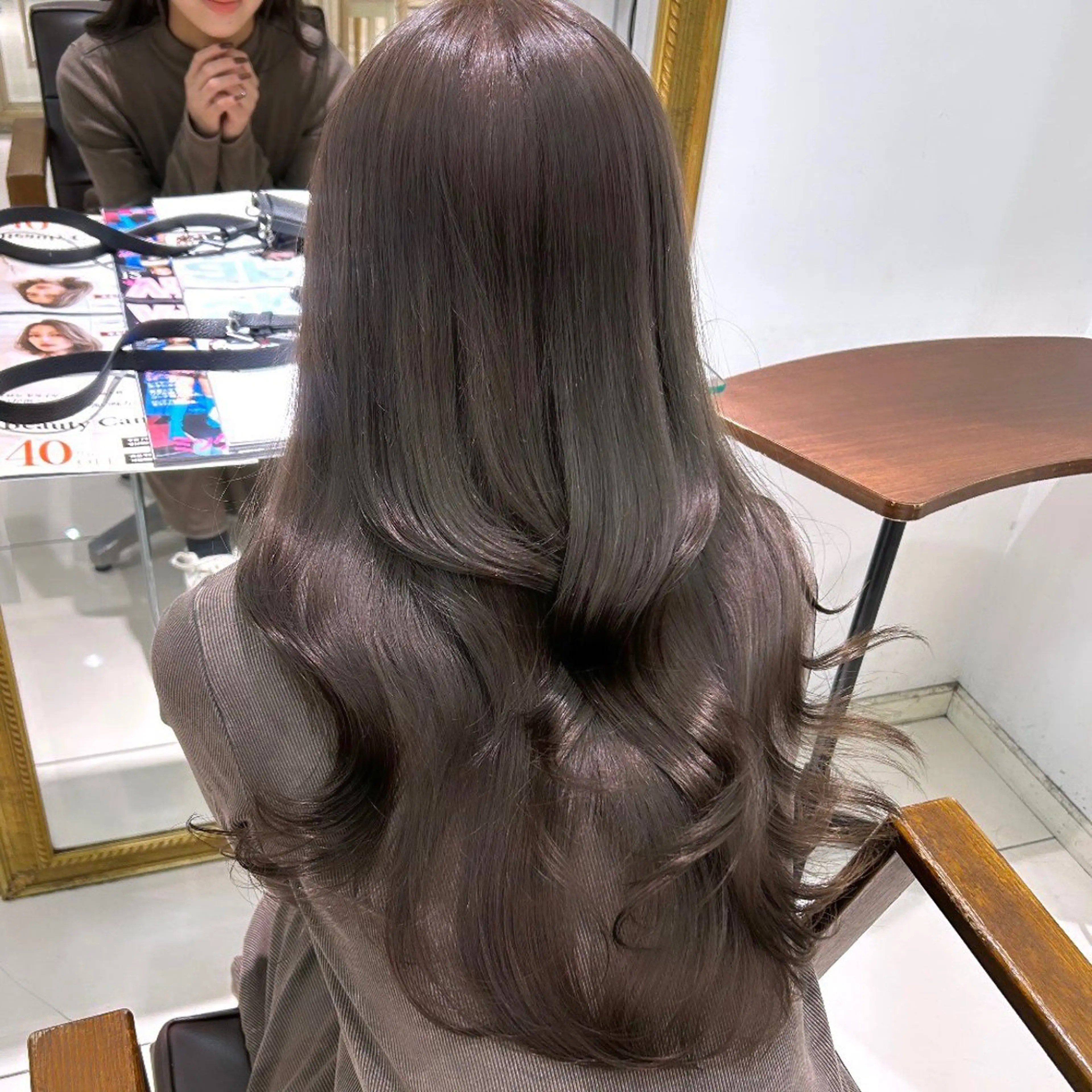 ロング カラー 透明感カラー 古山 結季🌙🖤のヘアスタイル