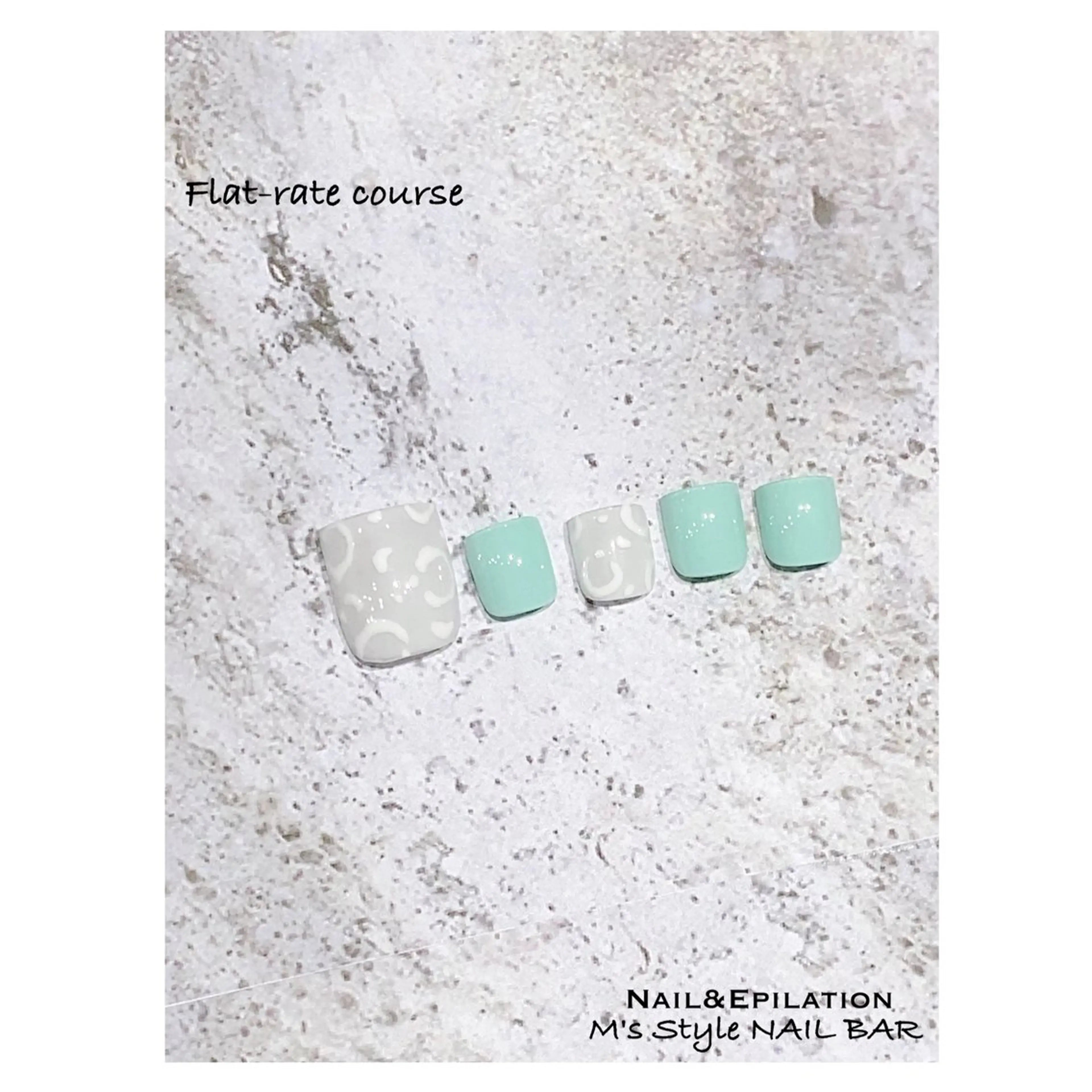 ネイル 成人式 フットネイル フレンチネイル ジェルネイル 韓国ネイル フットネイル M's Style NAIL BARのネイルデザイン