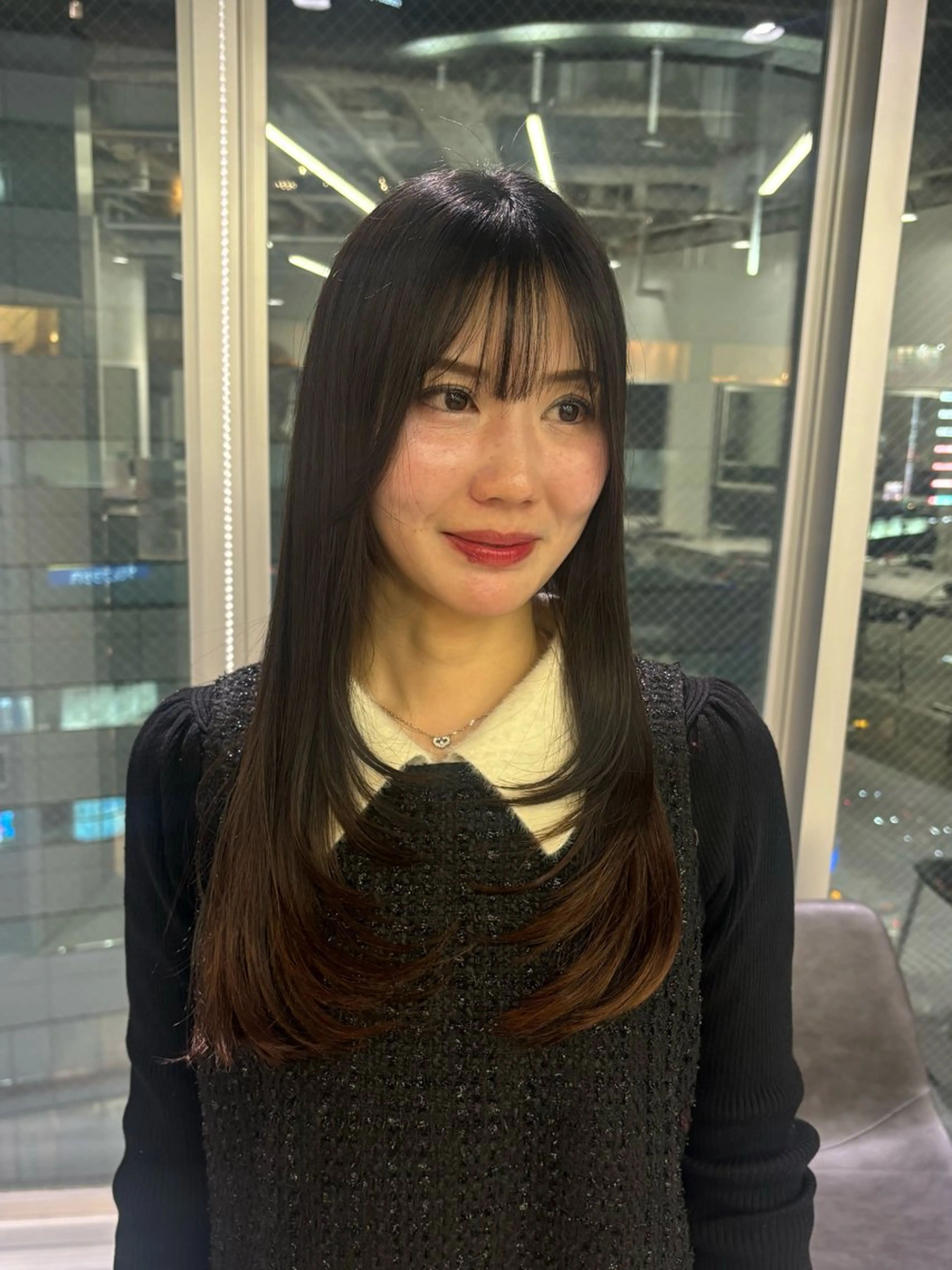 ロング カット トリートメント EIGHT ／SHU🩶のヘアスタイル