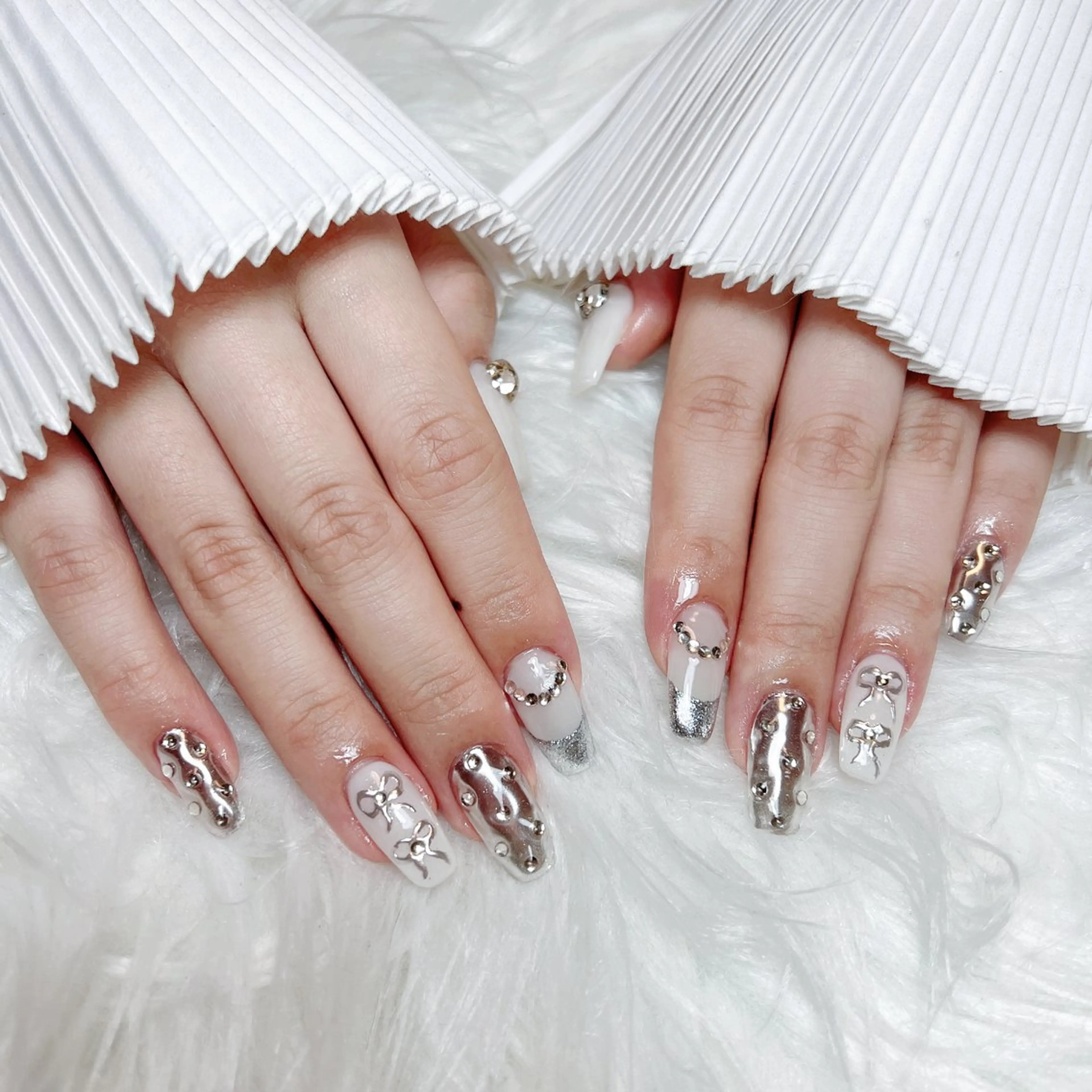 ネイル ハンドネイル Ugirl Nail Pinpin🤍のネイルデザイン