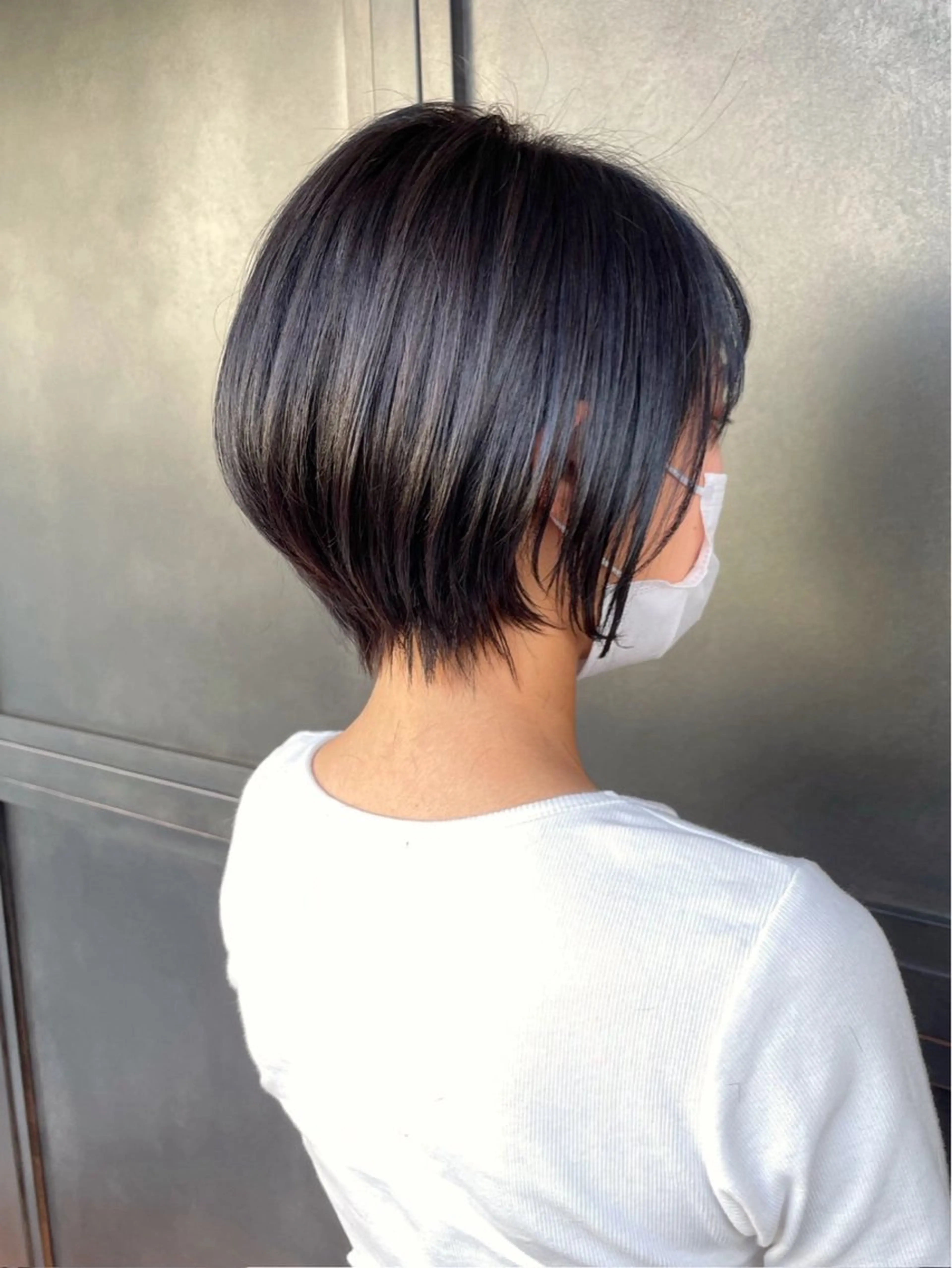 ショート 竹谷 奈津実のヘアスタイル