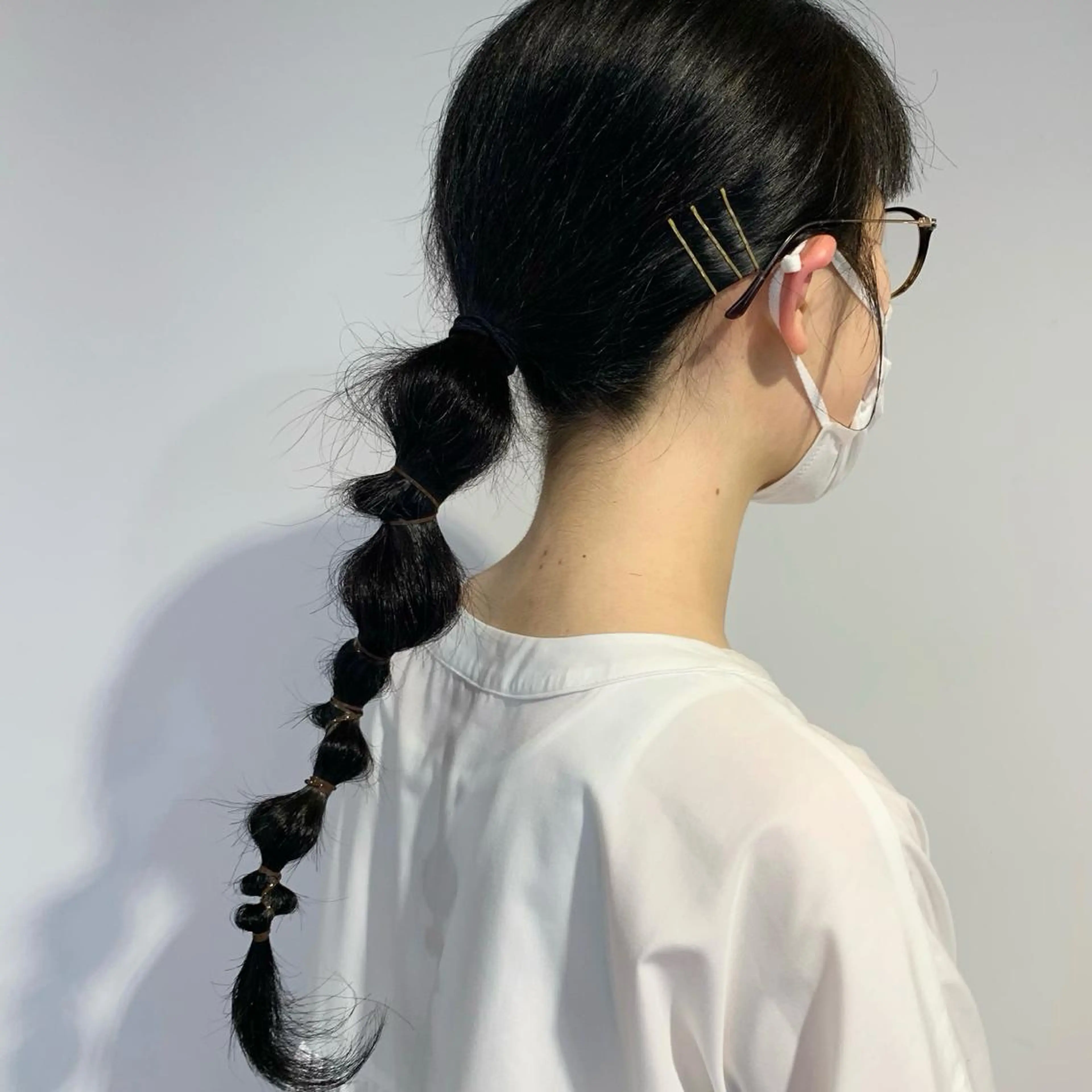 ロング ヘアアレンジ コウノス マサコのヘアスタイル