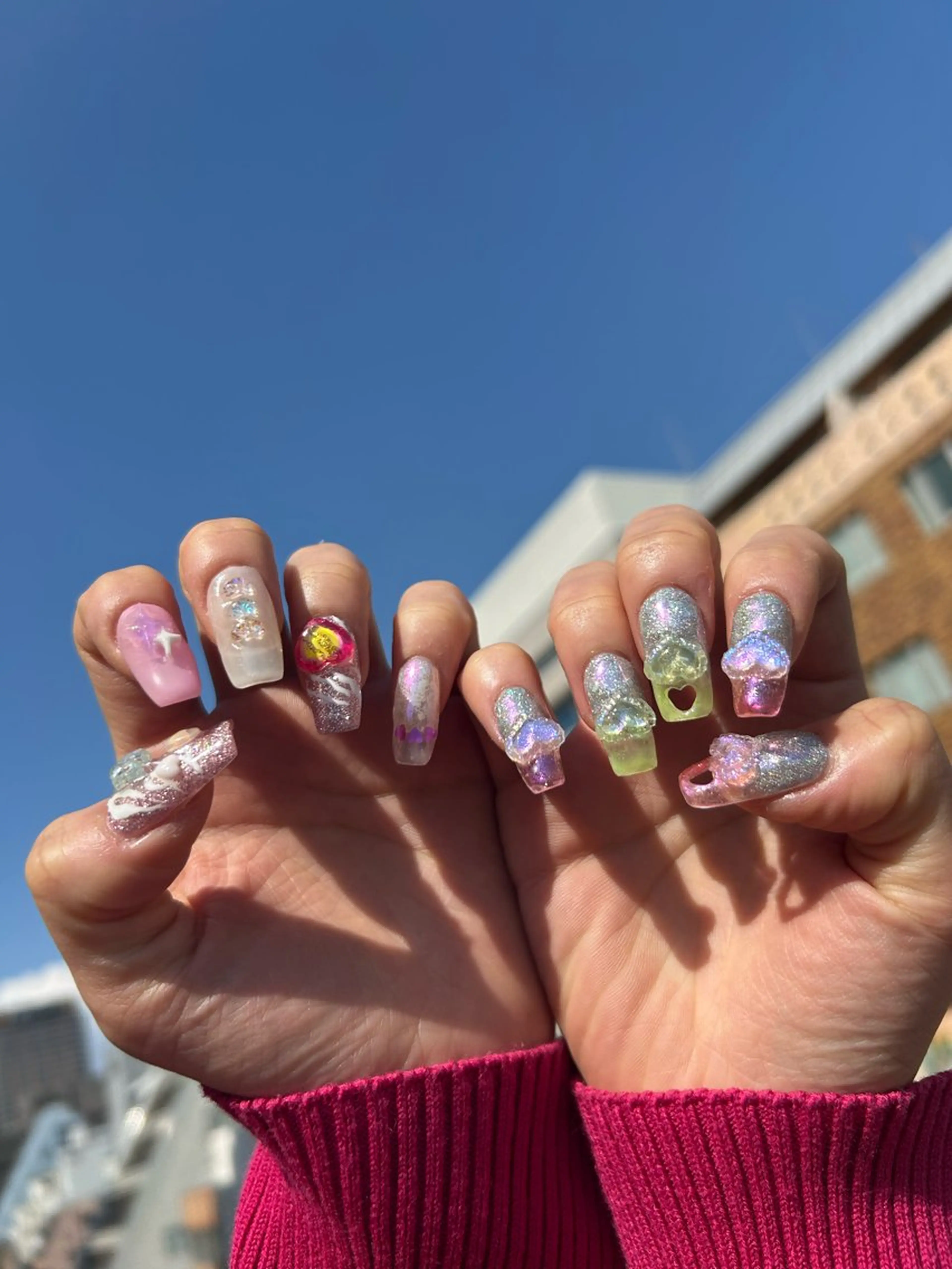 ネイル ハンドネイル kirakira omemeのネイルデザイン