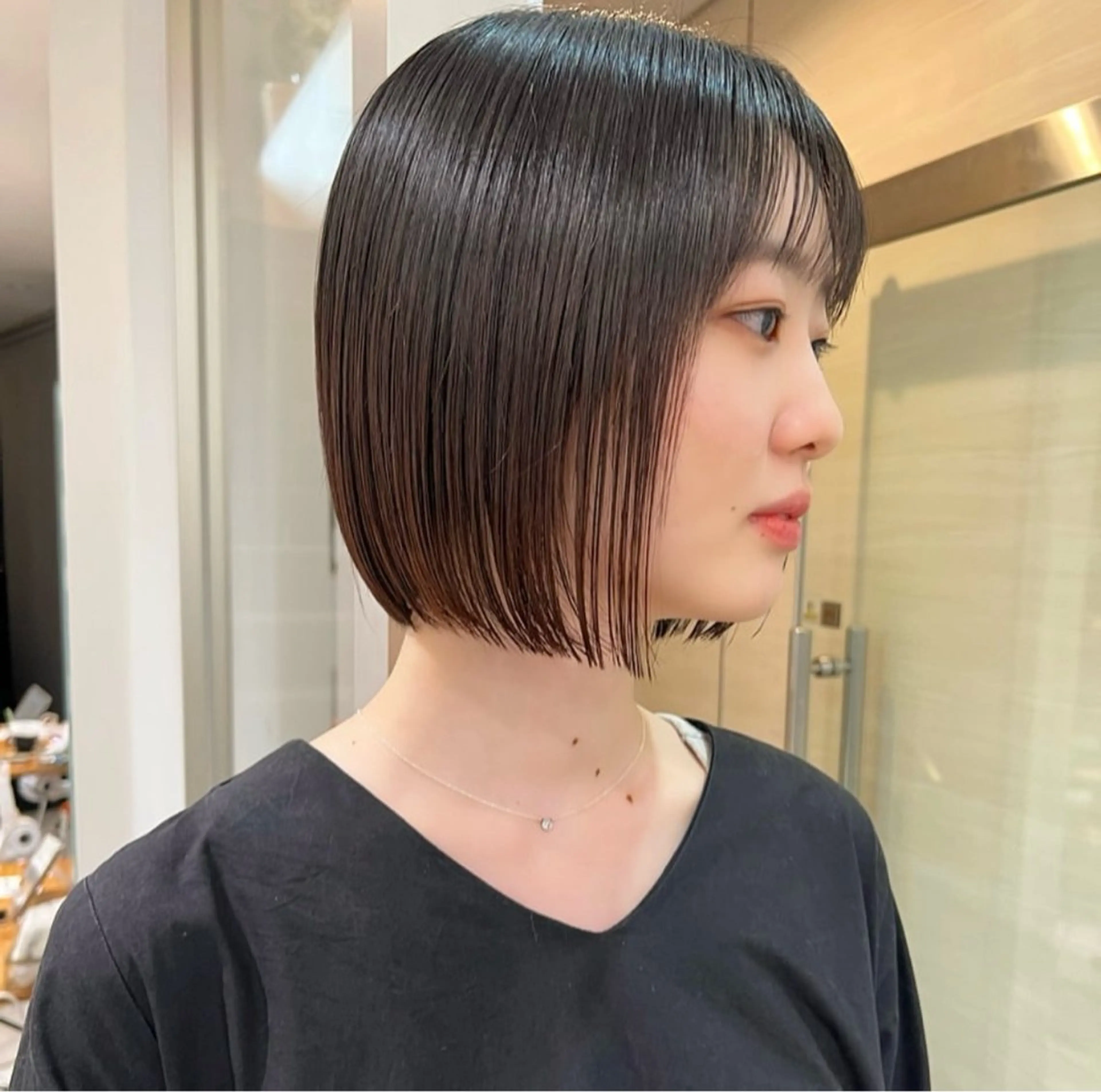 ショート 未来 【ボブ・ショート⠀】のヘアスタイル