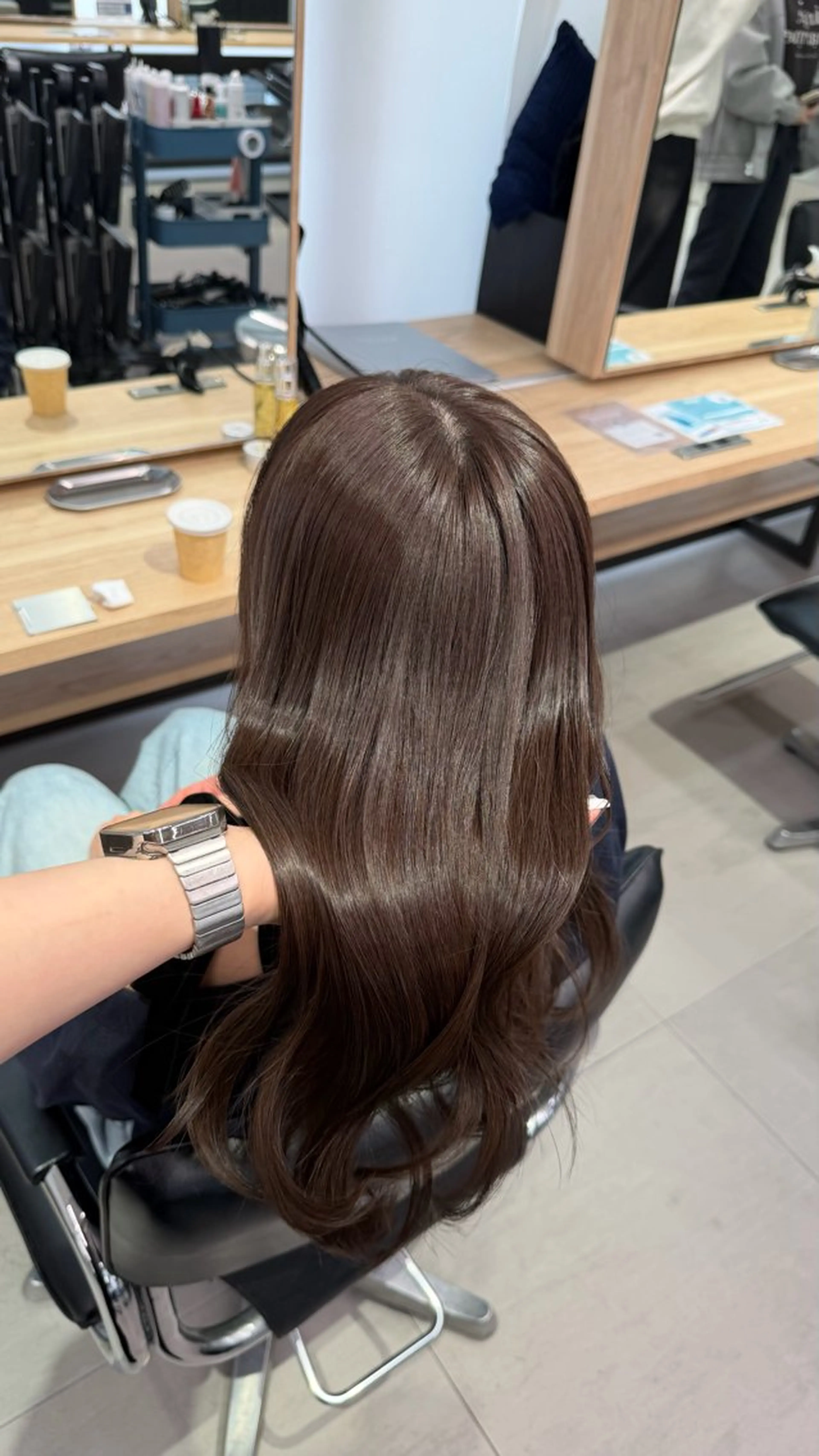 ロング カラー カット ヘアカラー トリートメント naturalカラー / Rukaのヘアスタイル