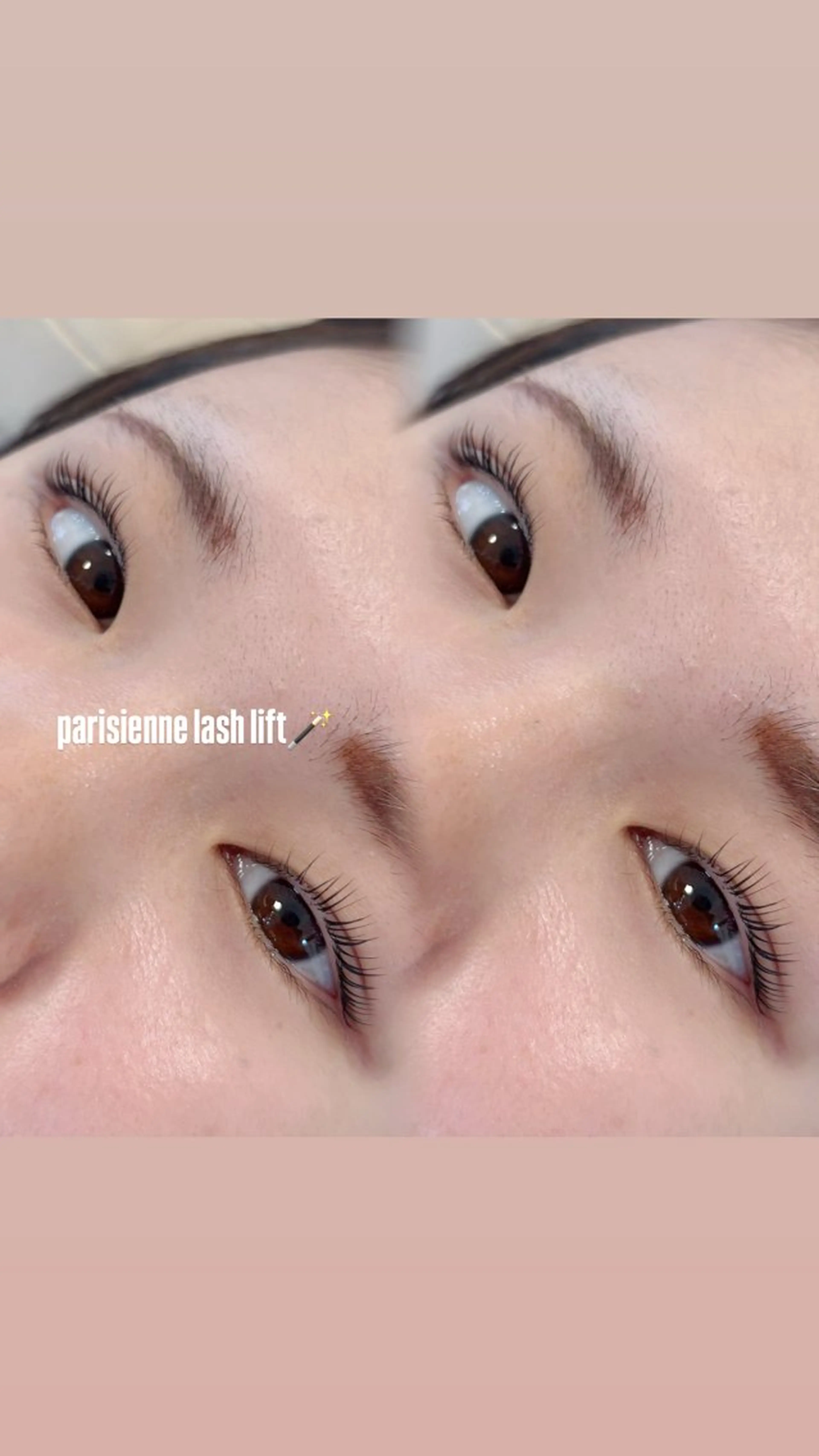 マツエク・マツパ パリジェンヌラッシュリフト AO Mana👒のマツエク・マツパデザイン