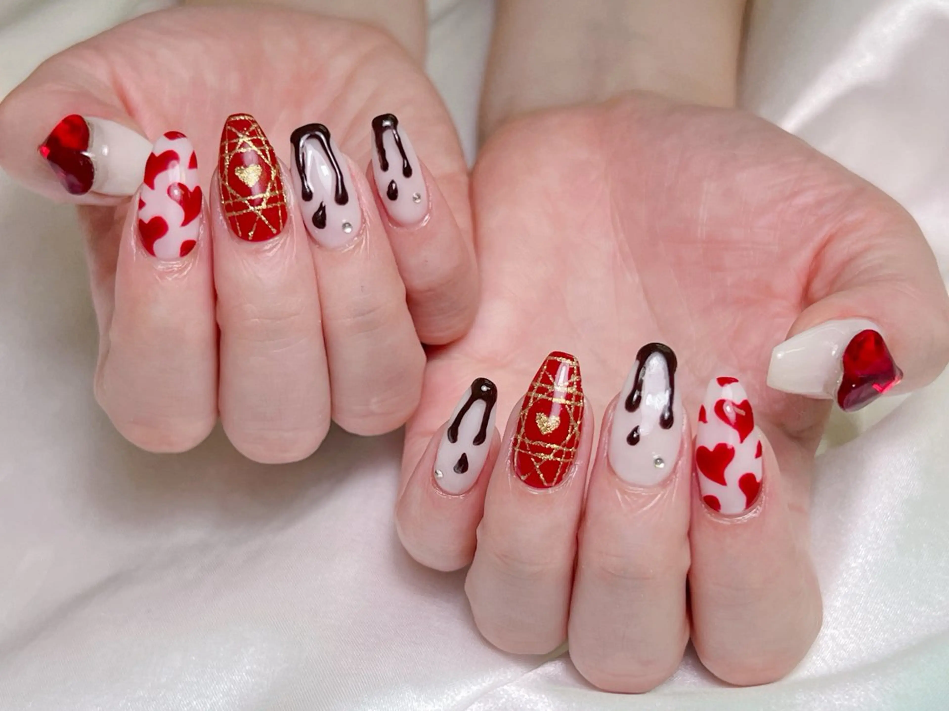 ネイル アートネイル ハンドネイル lucky nail 歌舞伎町のネイルデザイン