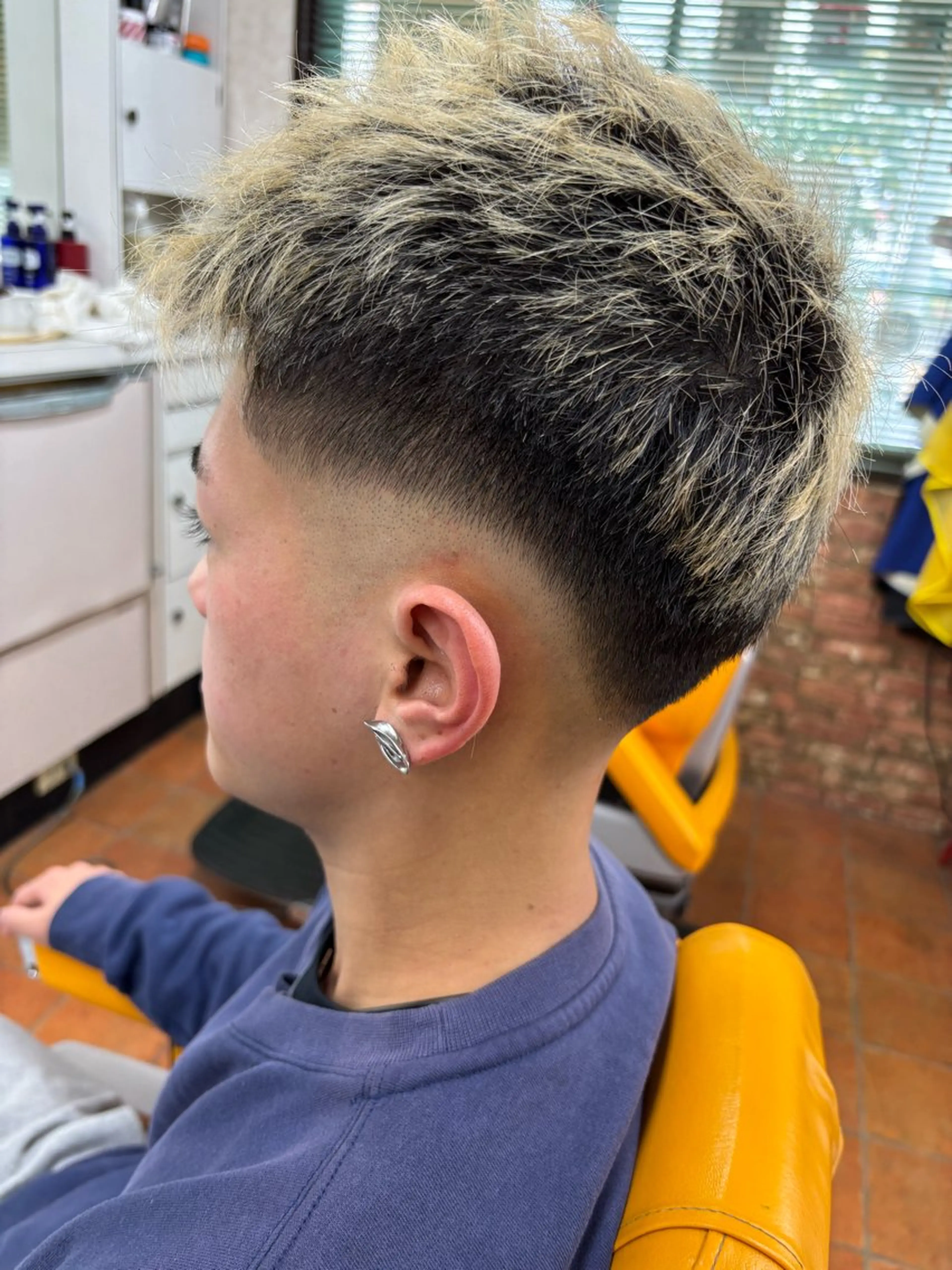 ショート やました 理容所のヘアスタイル