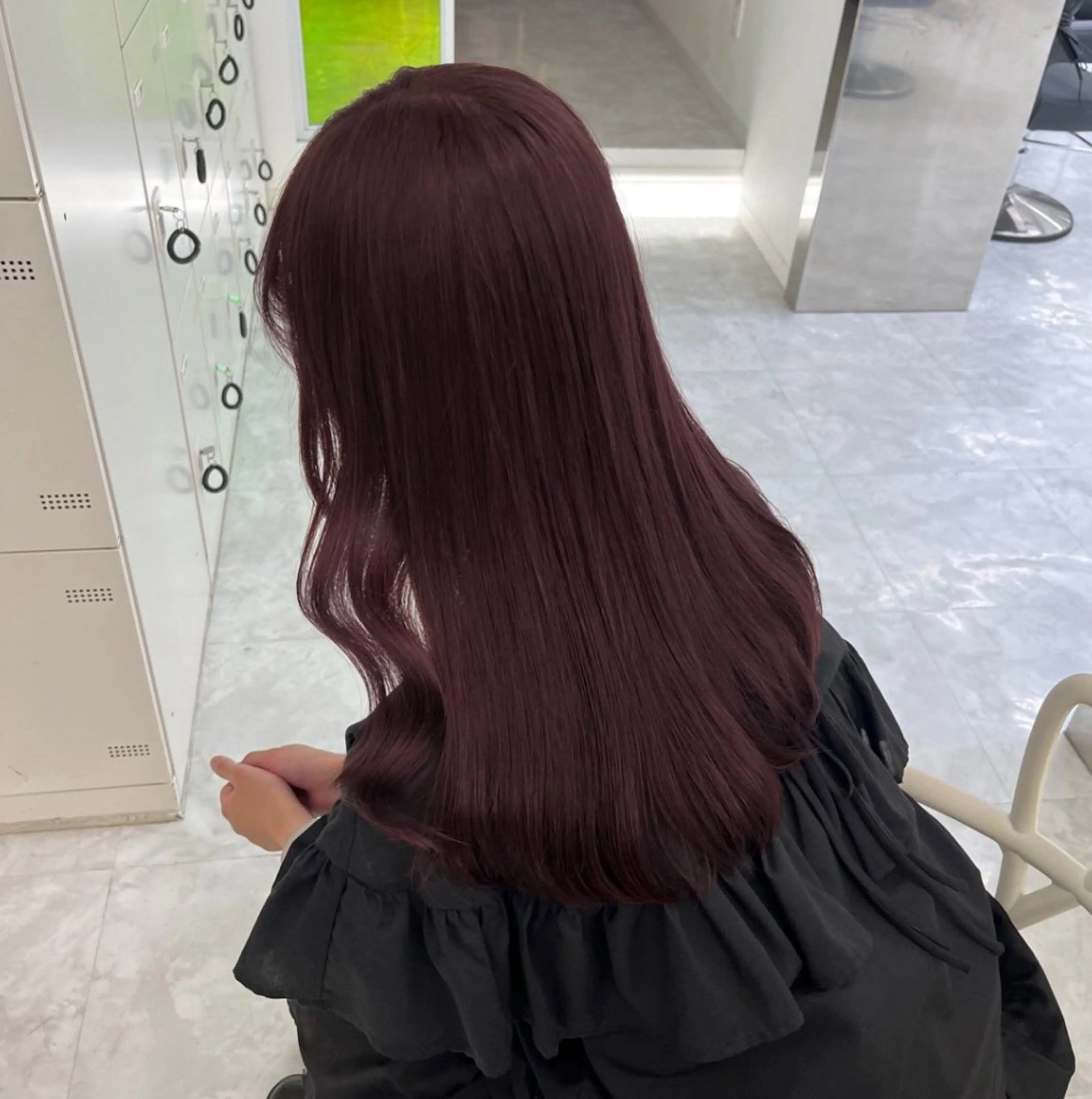ロング カラー ヘアアレンジ ヘアカラー ヘッドスパ ヘアセット 🫧‪🎀うる艶暖色 🏹Nanako🎀のヘアスタイル