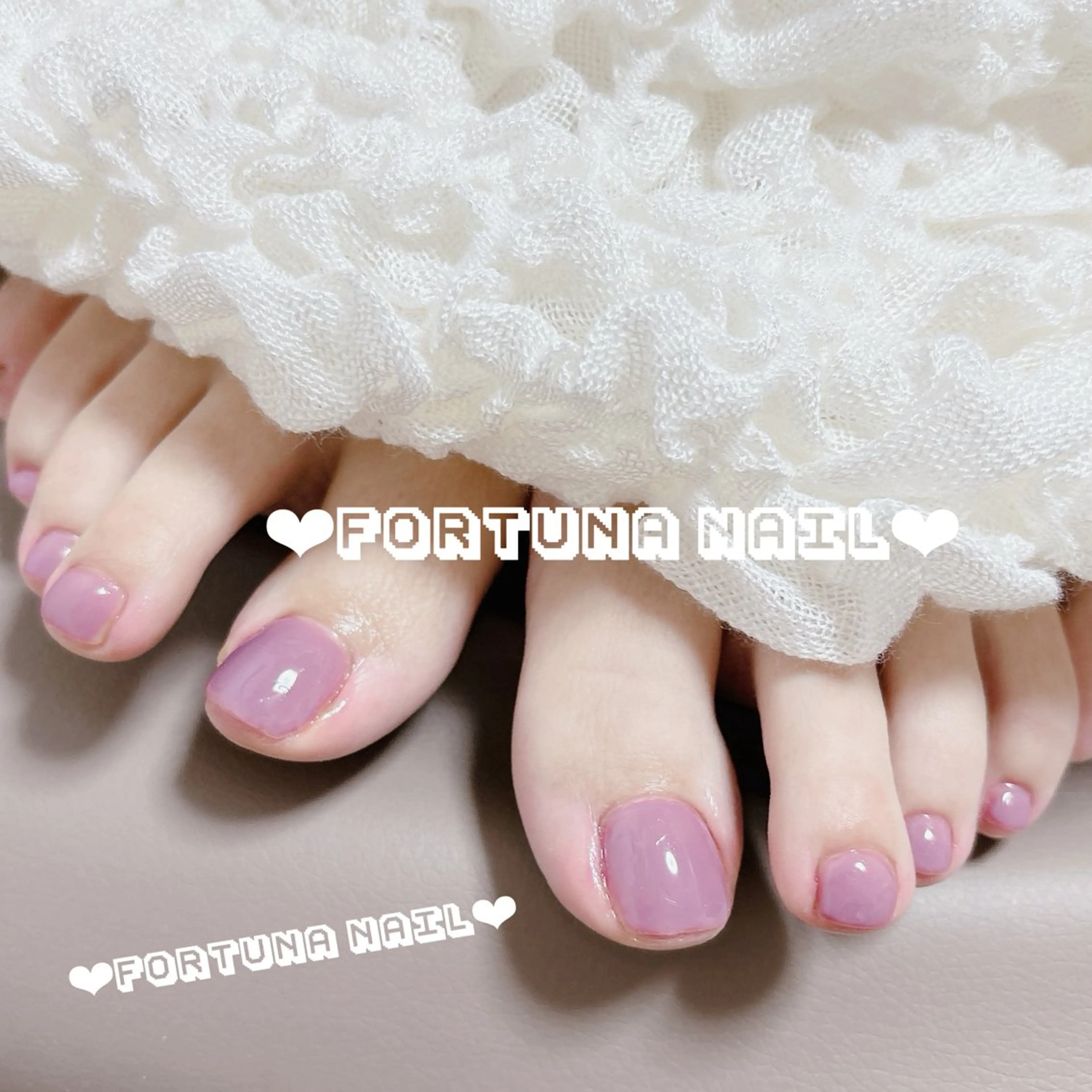 ネイル フットネイル Nail •Head スパFortunaのネイルデザイン